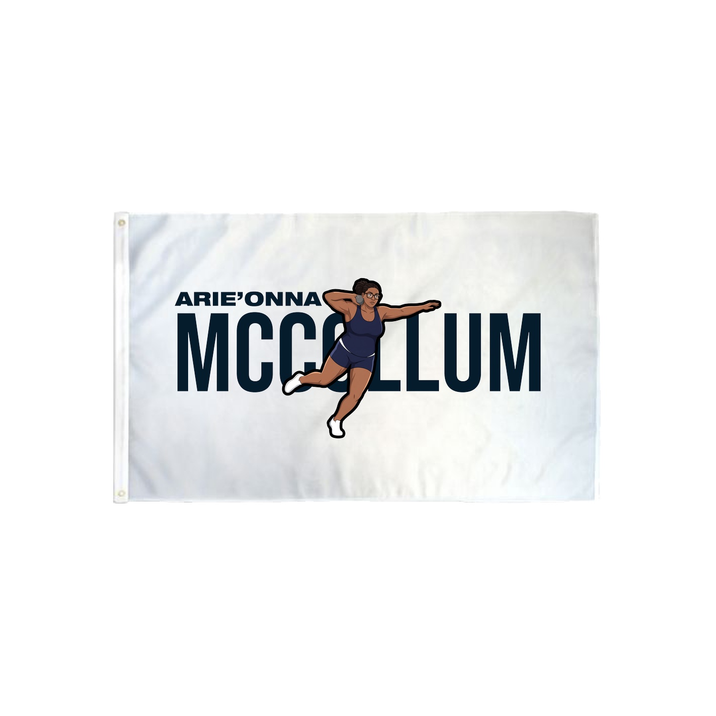 3x5 Flag — Player Name in Classic