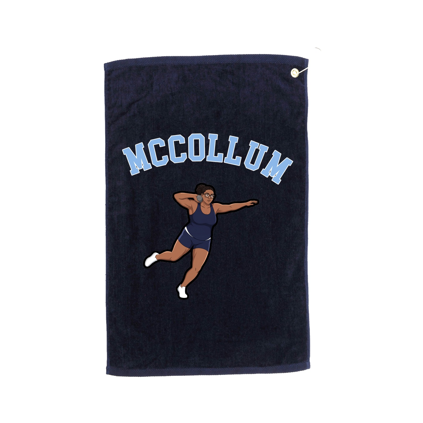 Golf Towel — Shirsey Arch in Navy