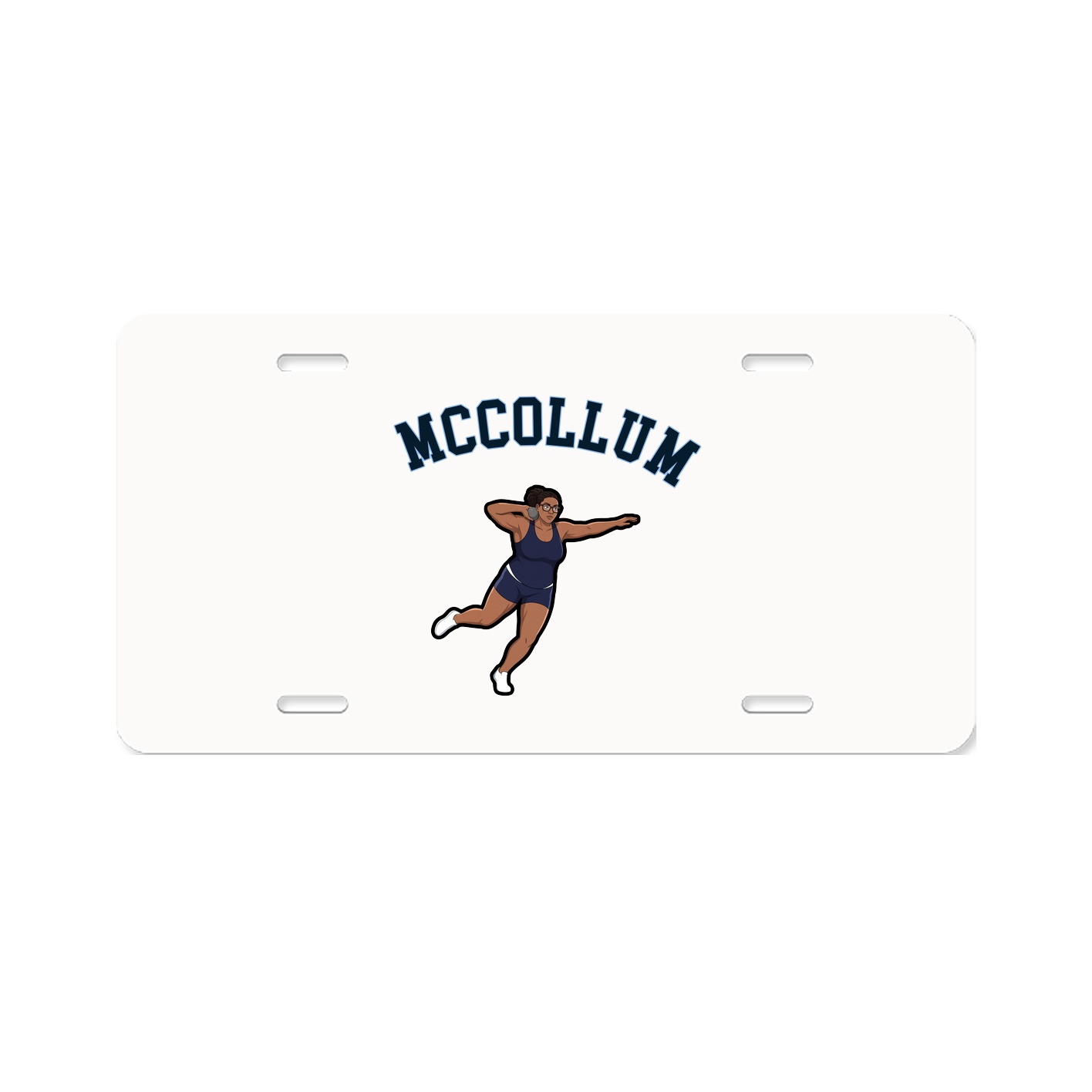 License Plate — Shirsey Arch in Classic