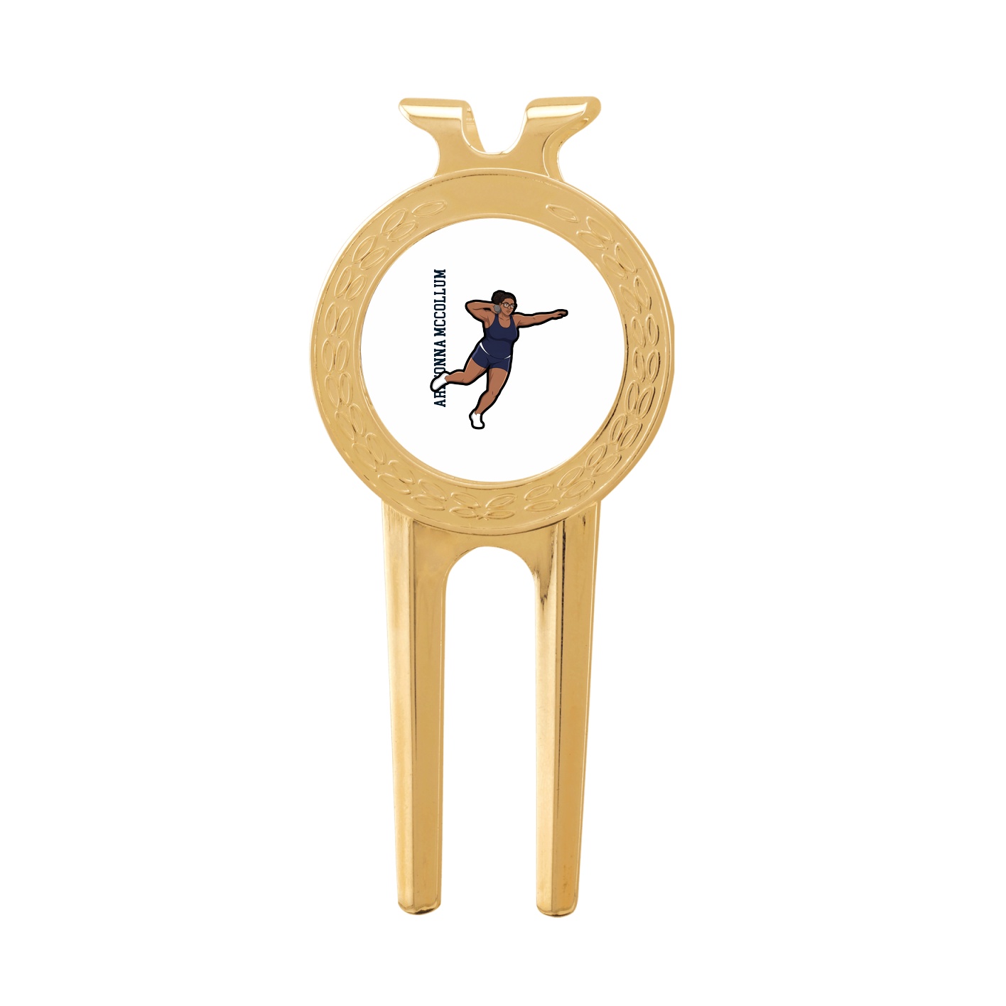 Divot Tool with Ball Marker — Name Vertical in Classic