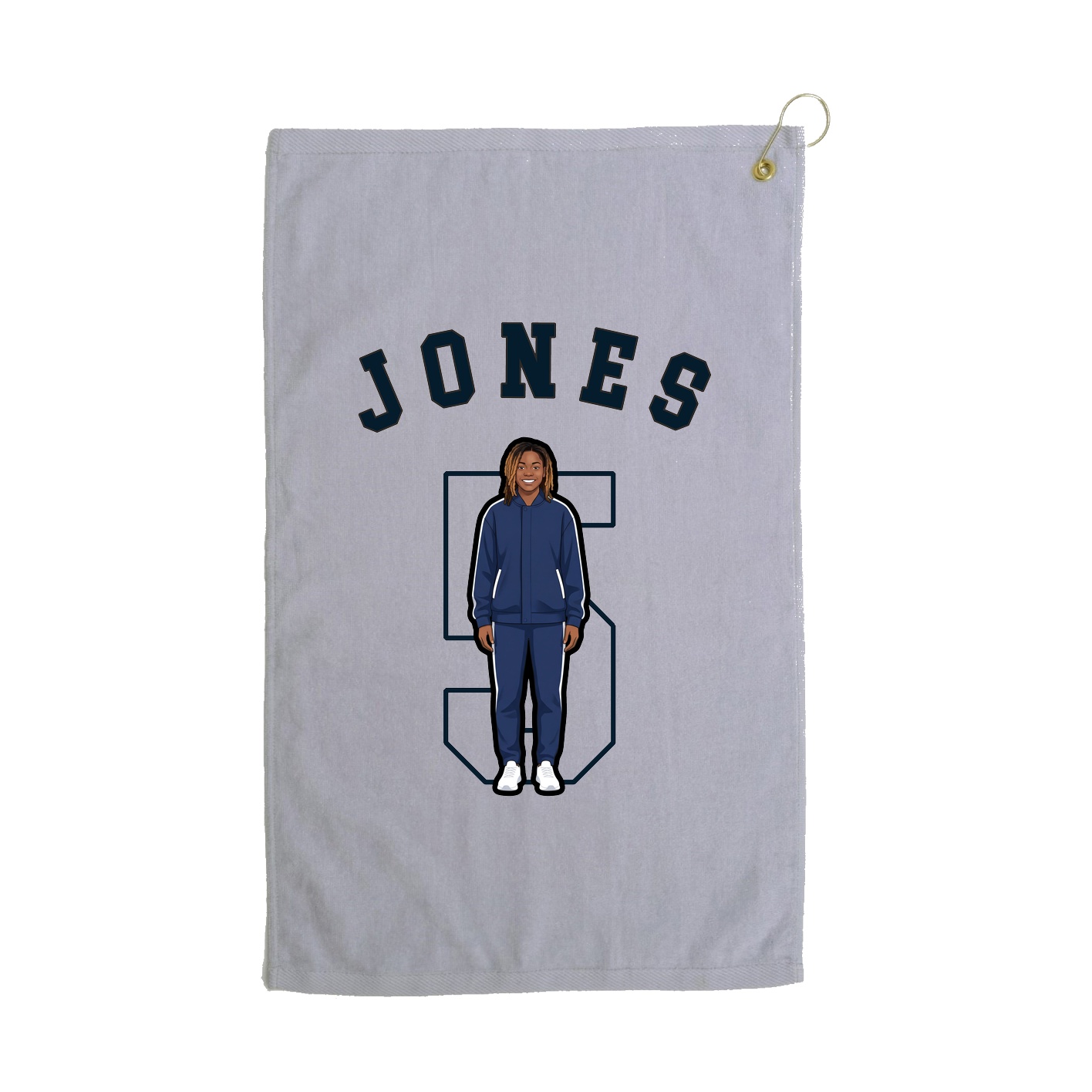 Golf Towel — Shirsey Arch in Grey