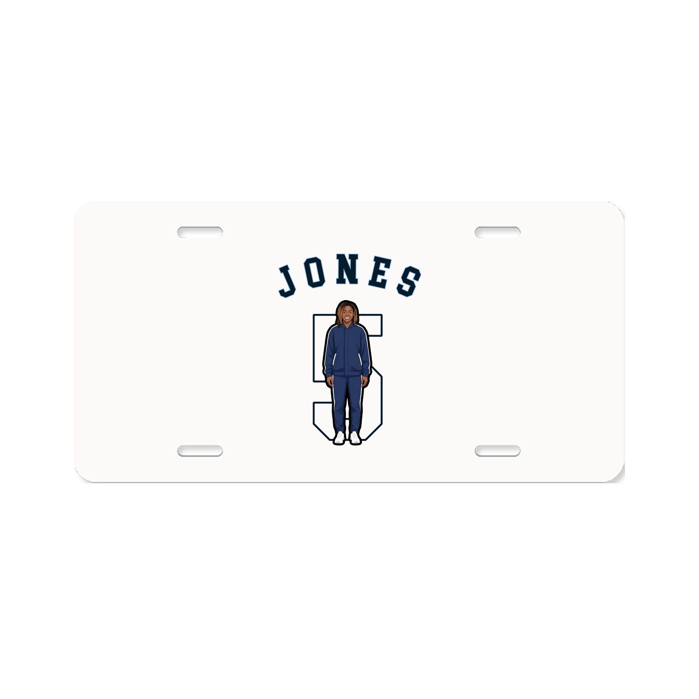 License Plate — Shirsey Arch in Classic