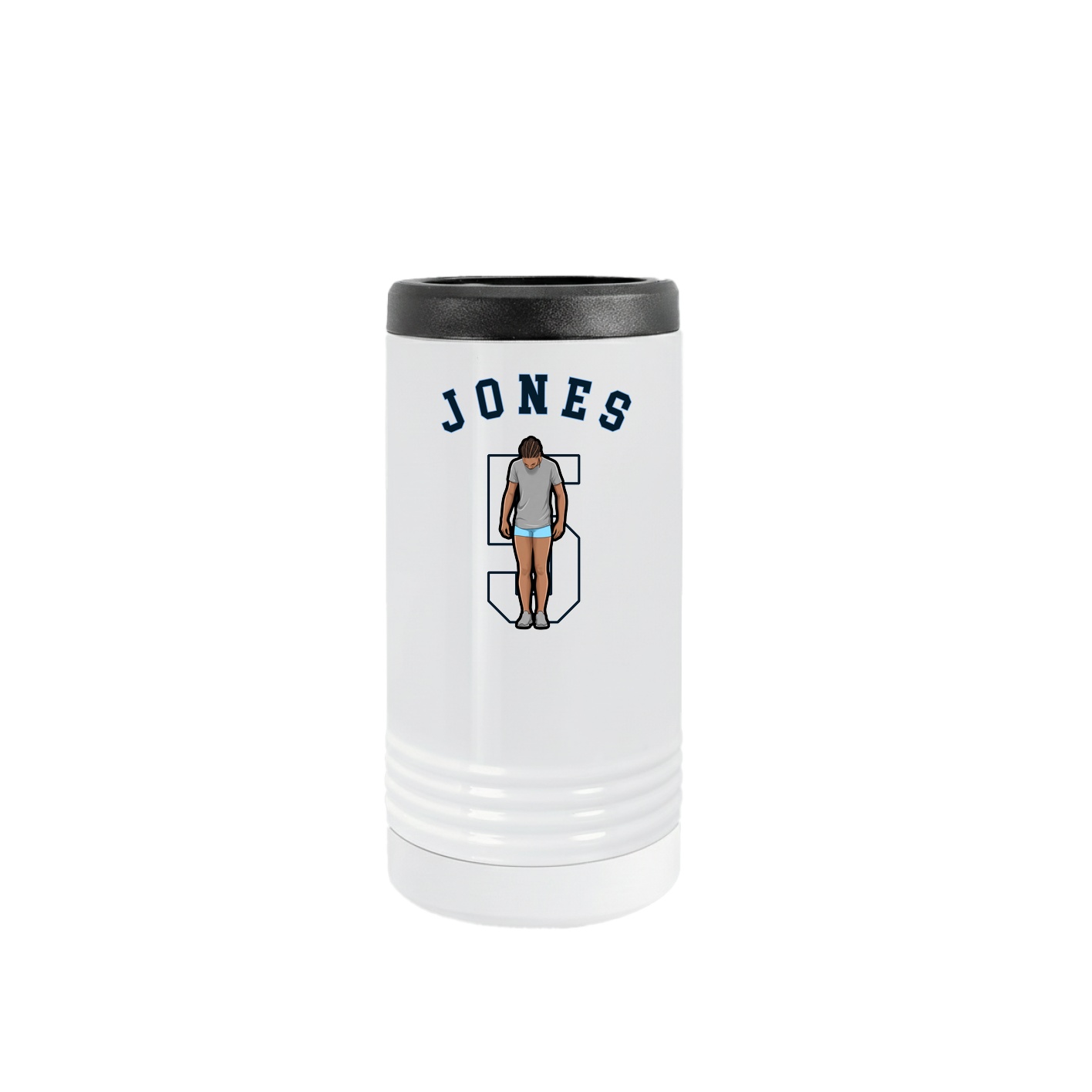 Slim Beverage Holder — Shirsey Arch in White