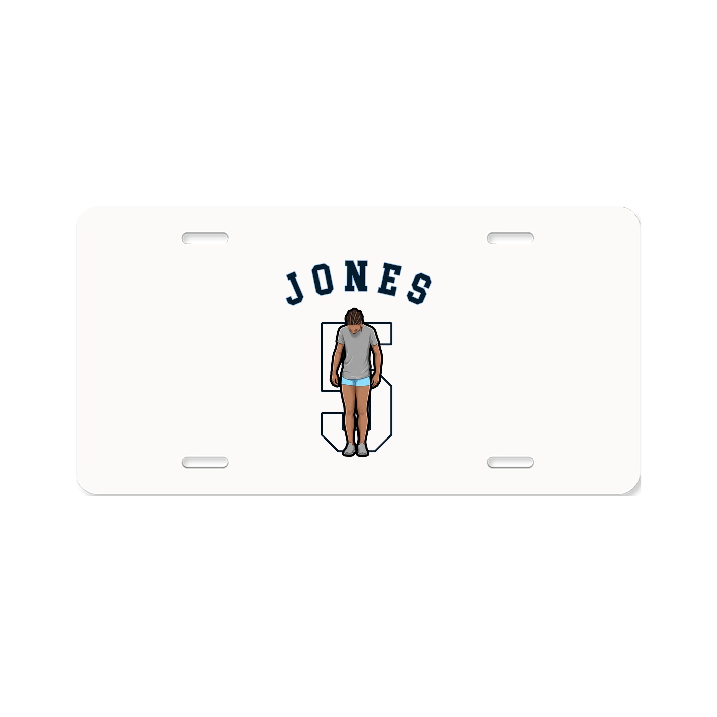 License Plate — Shirsey Arch in Classic