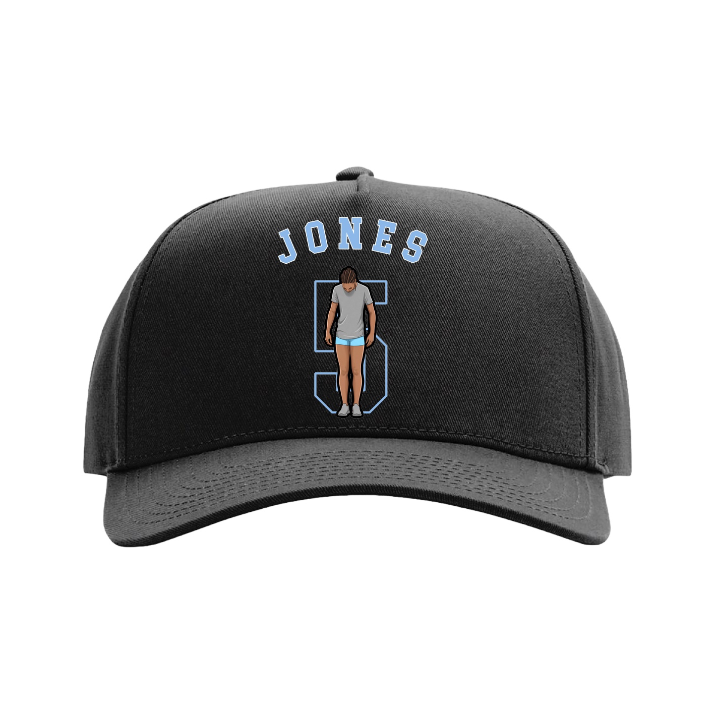 Full Fabric Five-Panel Champ Cap