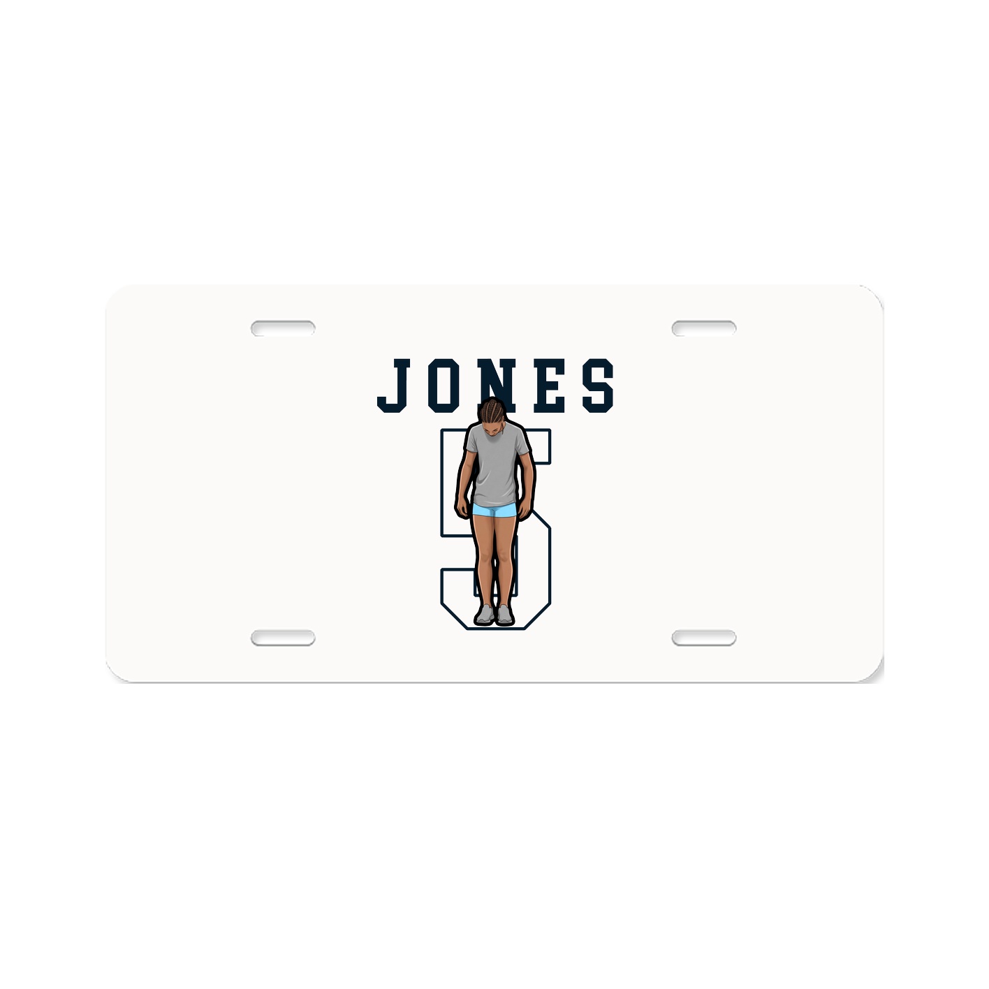 License Plate — Shirsey in Classic