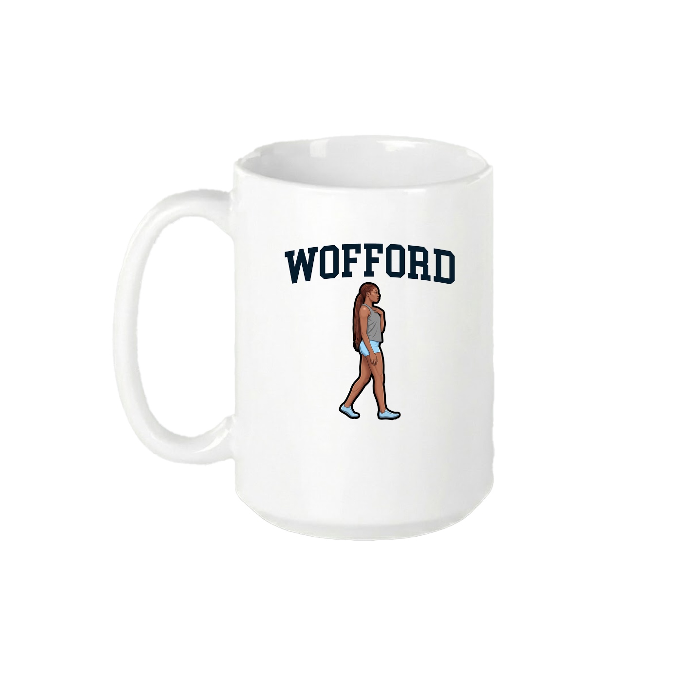 15oz Coffee Mug — Shirsey in White