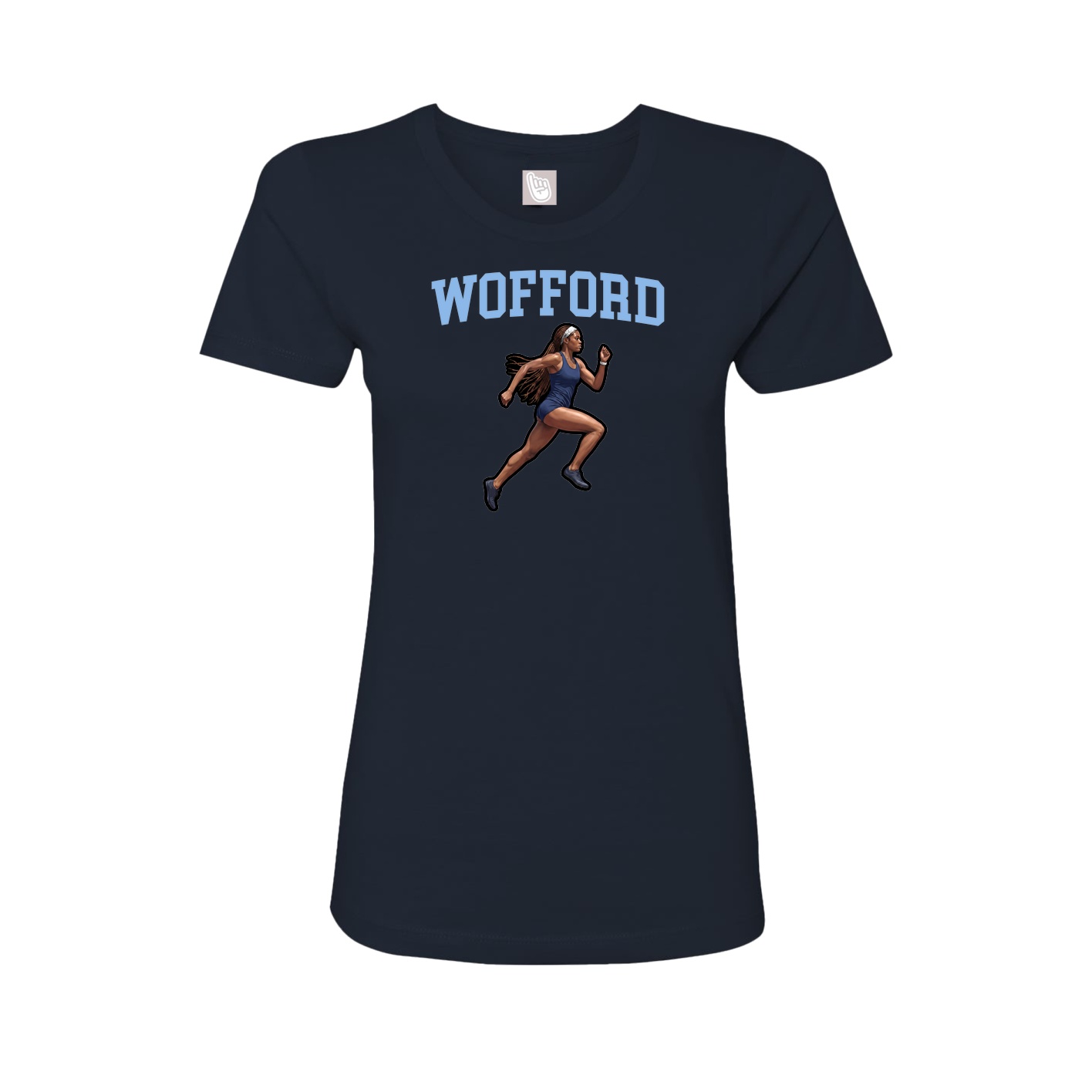 Fitted Women's Tee — Shirsey in Navy