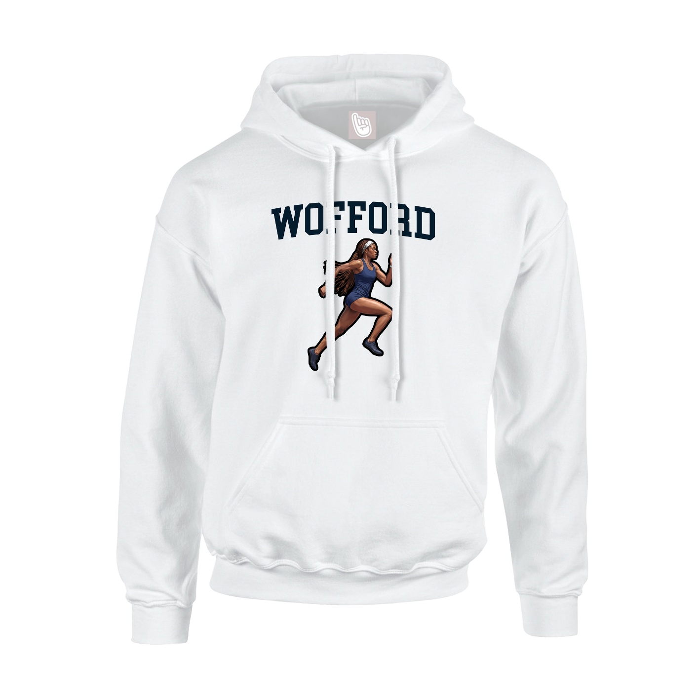 Hoodie — Shirsey in White