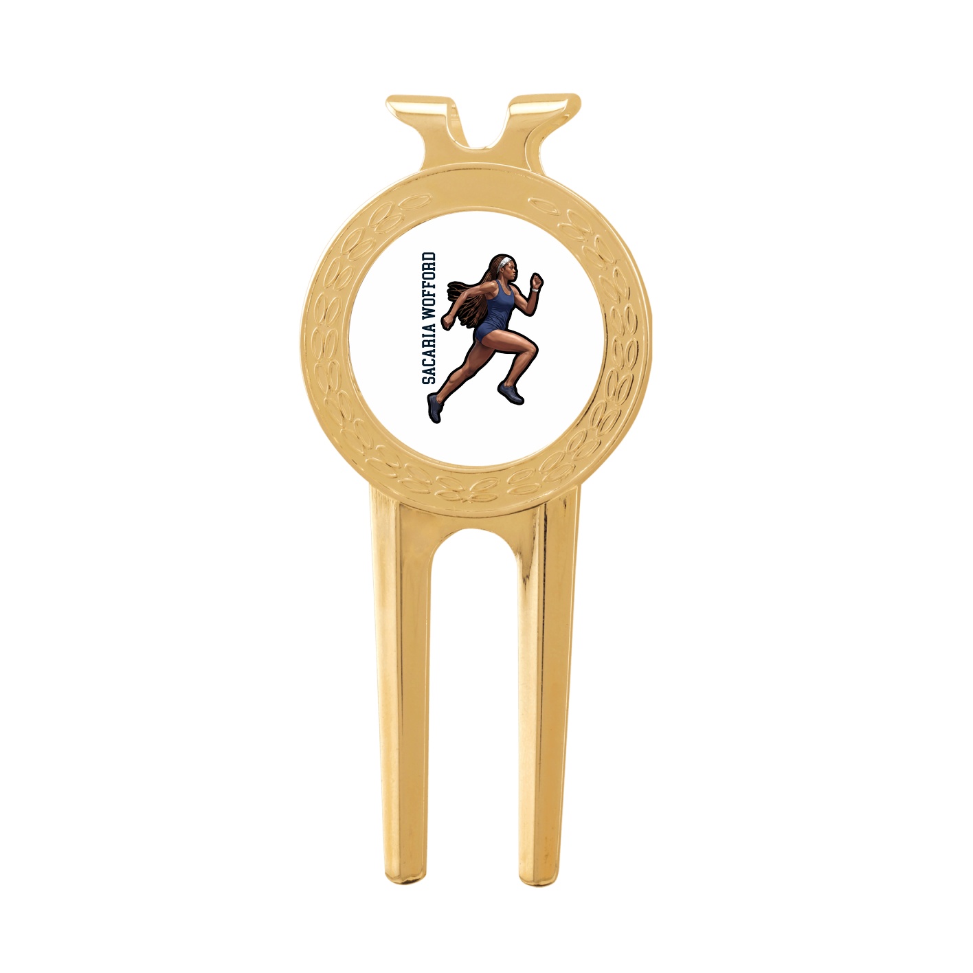 Divot Tool with Ball Marker — Name Vertical in Classic