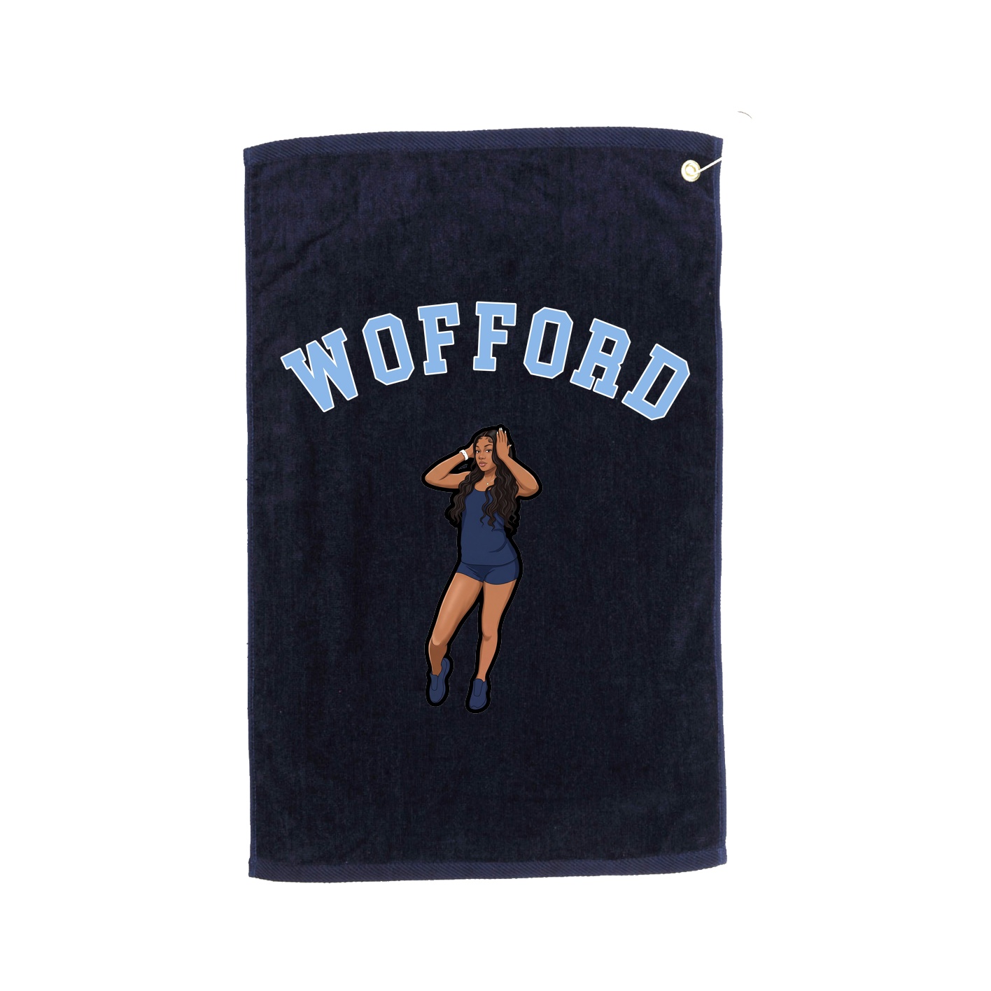 Golf Towel — Shirsey Arch in Navy