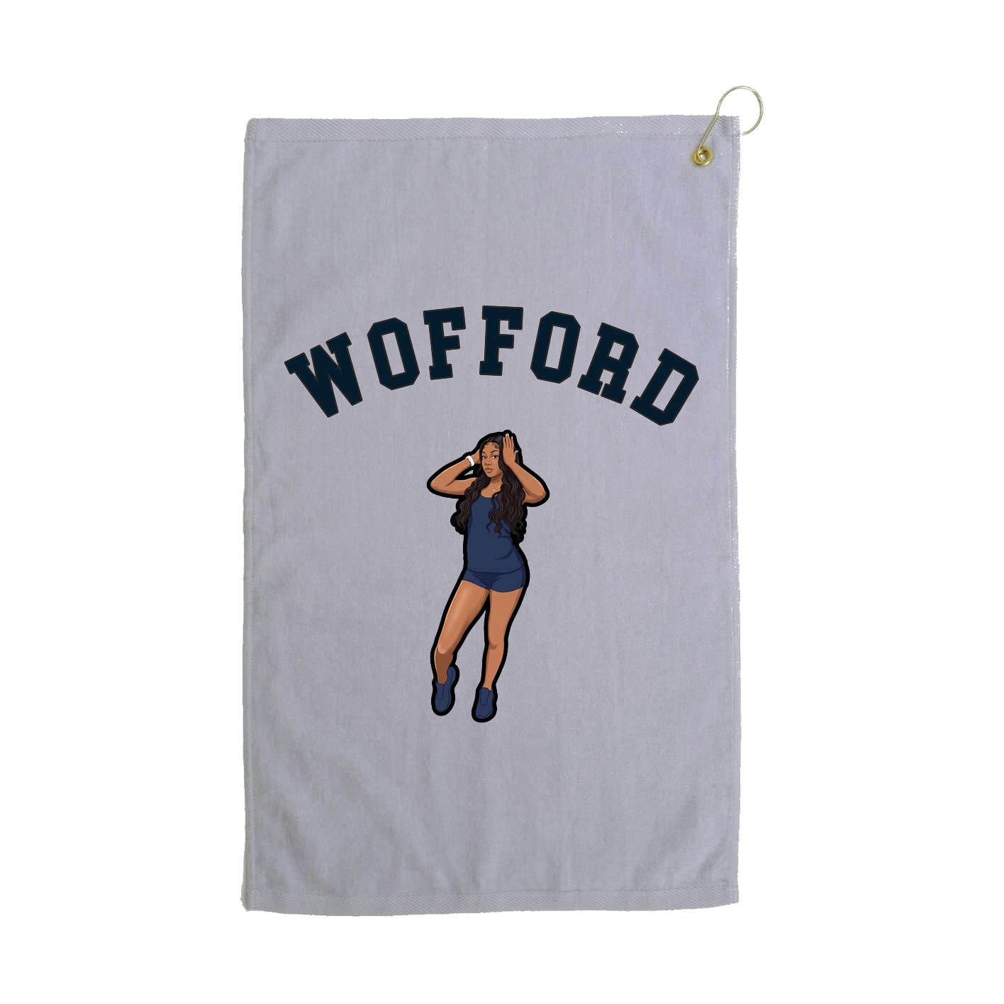 Golf Towel — Shirsey Arch in Grey
