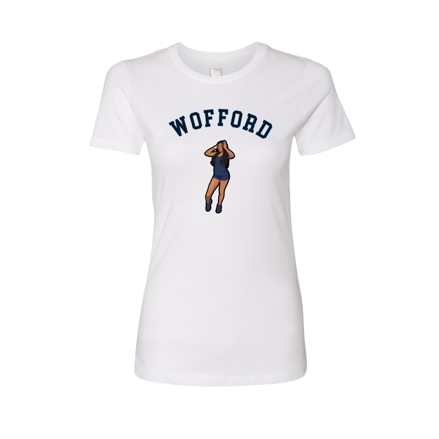 Womens Tee — Shirsey Arch in White