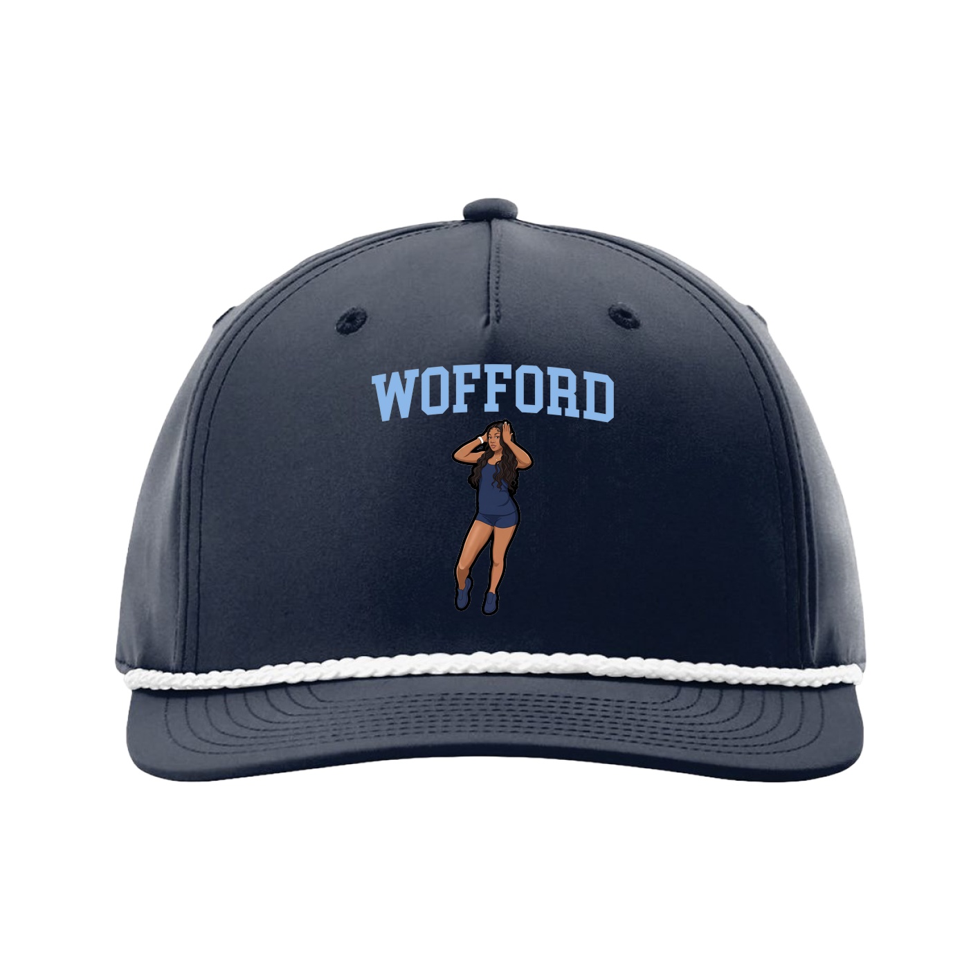 Five-Panel Classic Rope Cap — Shirsey in Navy
