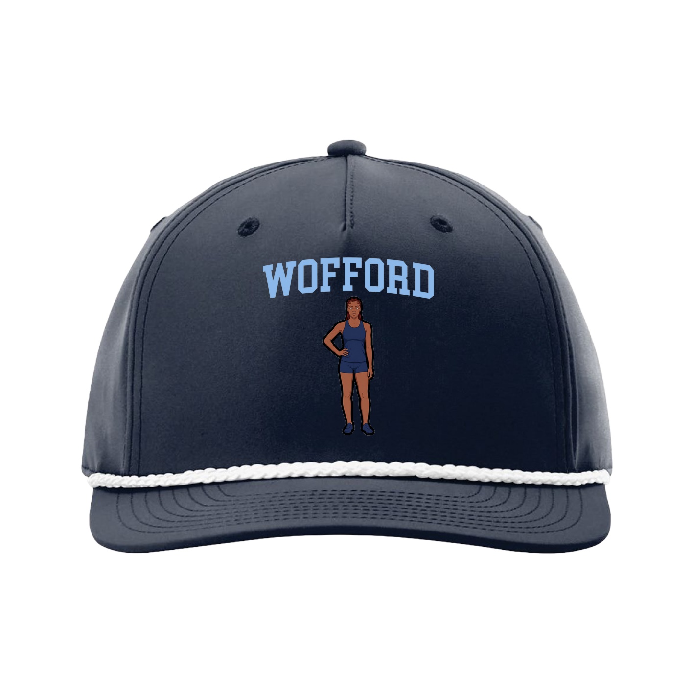 Five-Panel Classic Rope Cap — Shirsey in Navy