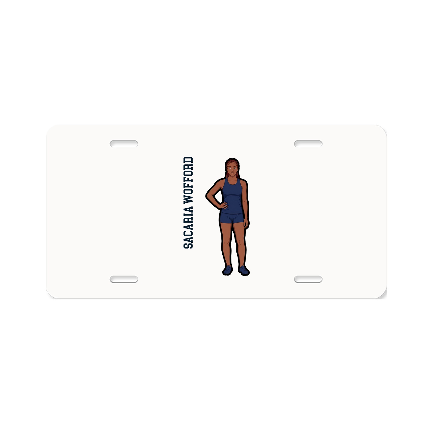 Aluminum License Plate