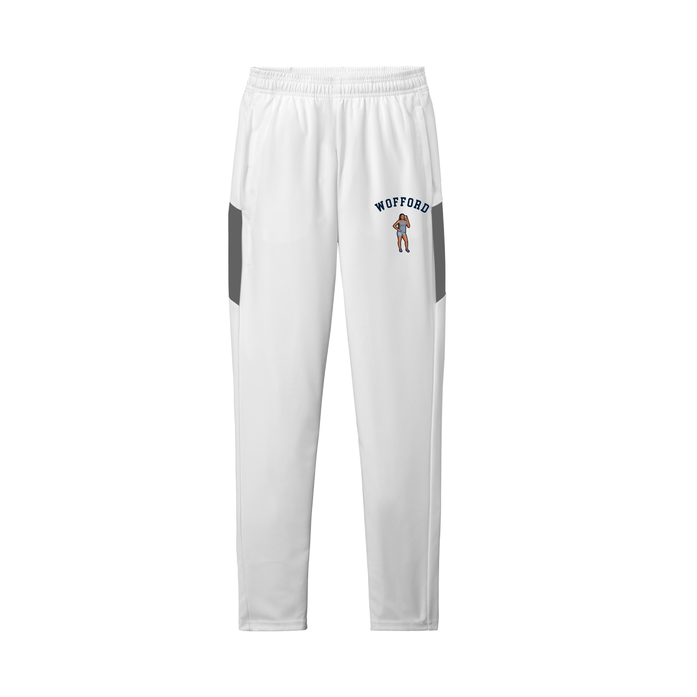 Team Travel Pant — Shirsey Arch in White/Grey