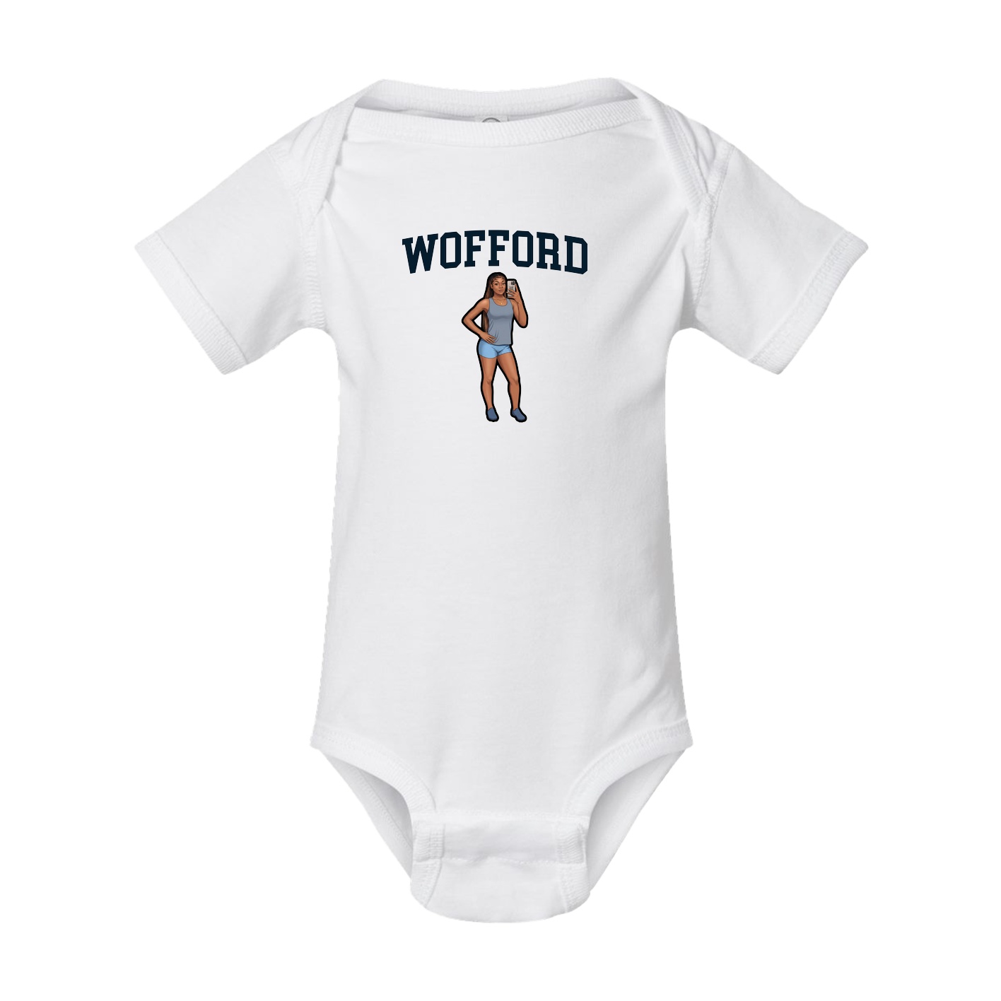 Baby Onesie — Shirsey in White