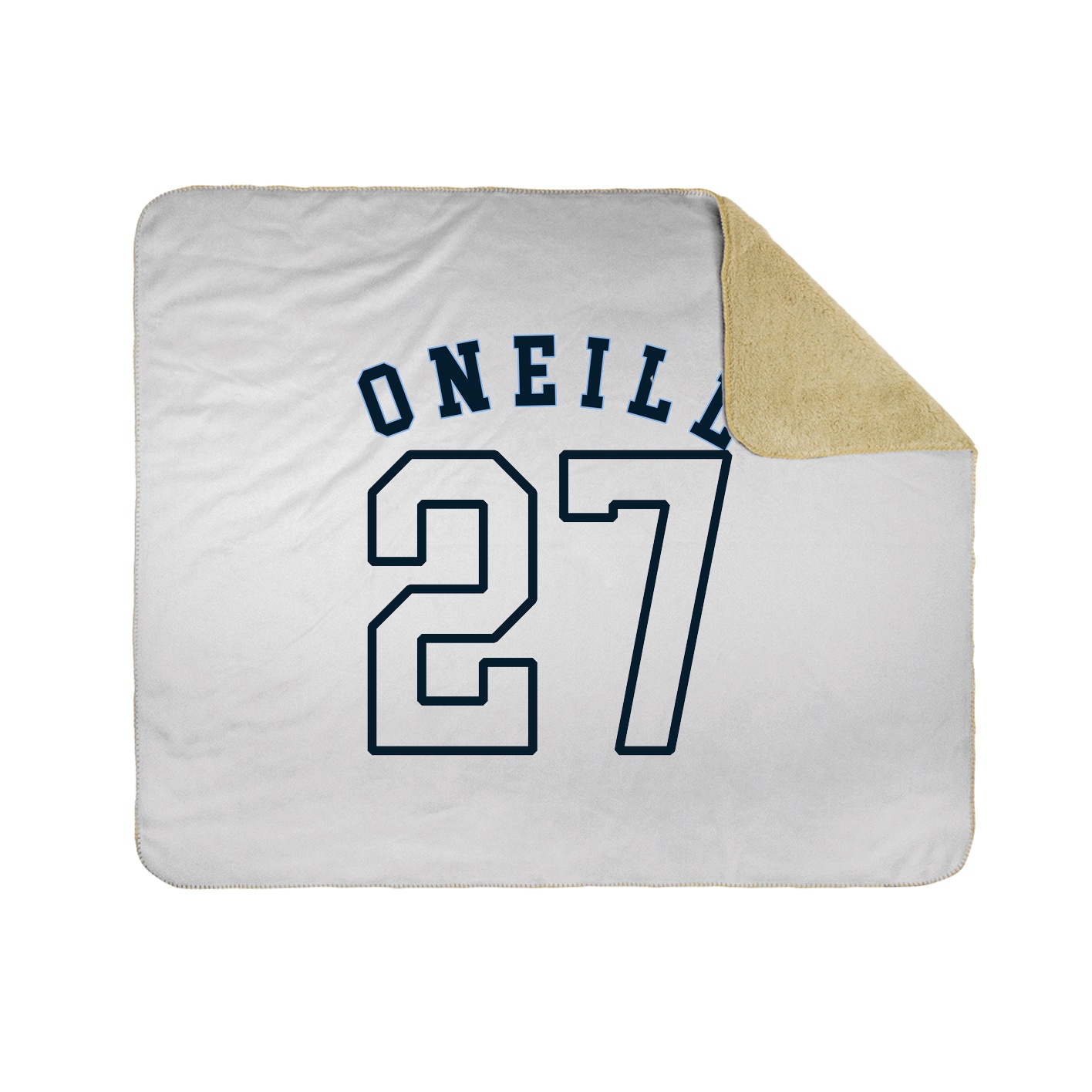 Throw Blanket — Shirsey Arch in White