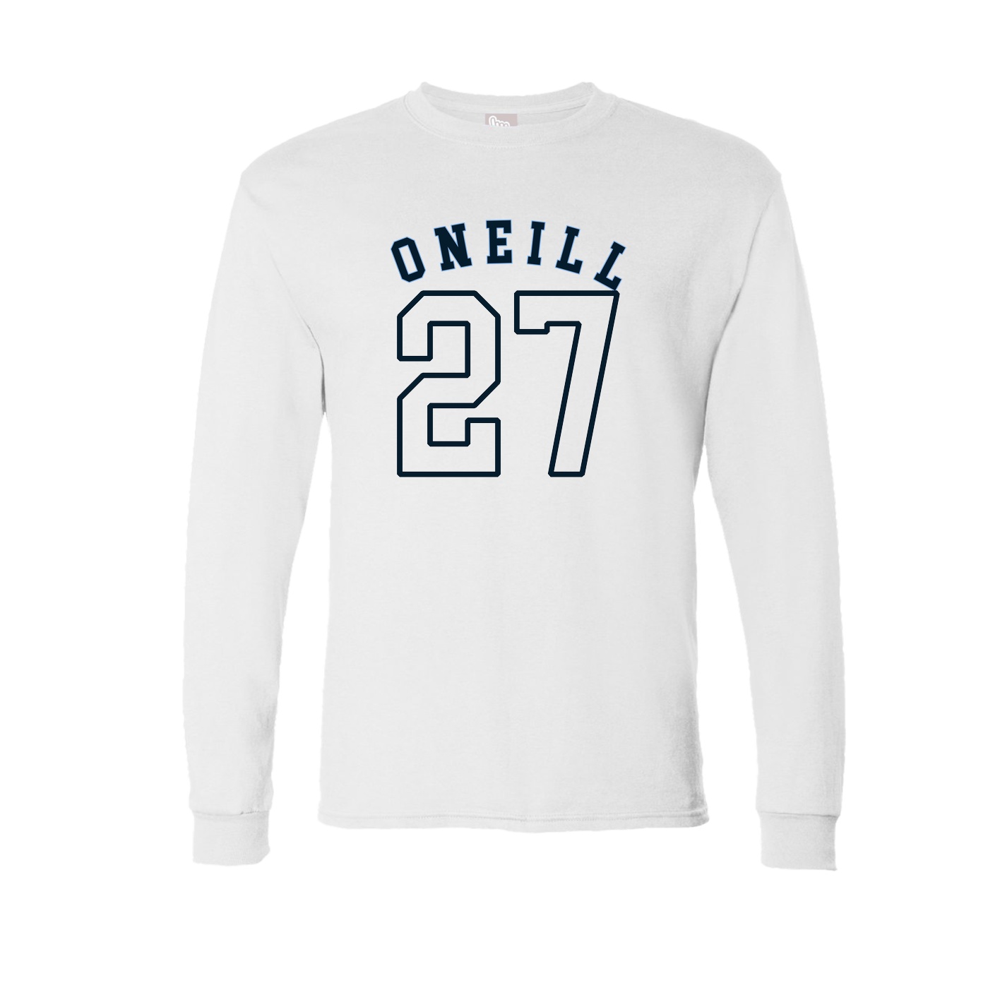 Long Sleeve Tee — Shirsey Arch in White