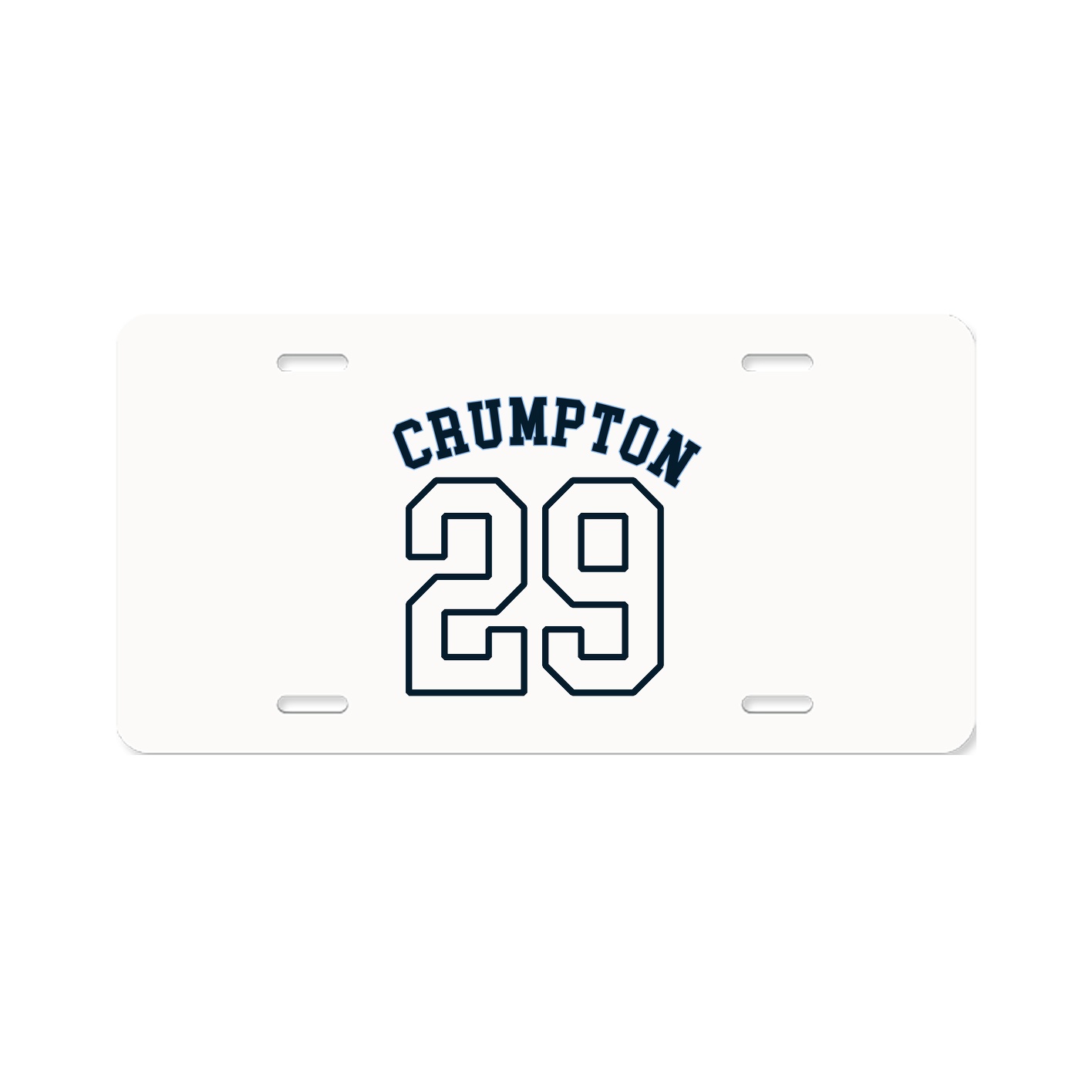License Plate — Shirsey Arch in Classic