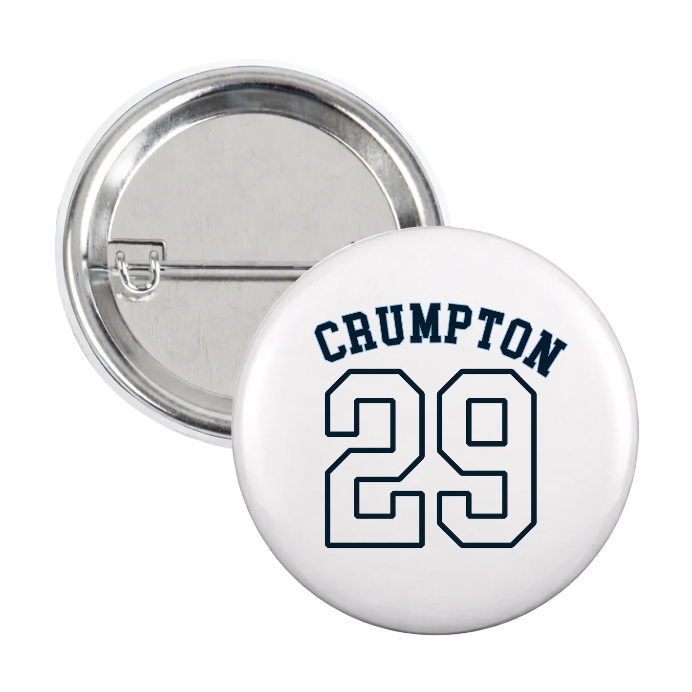 Game Day Button — Shirsey Arch in White