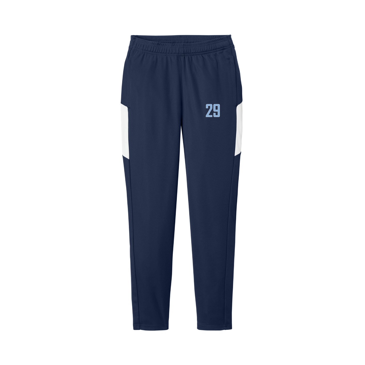 Women's Team Travel Pant — Front Shirsy in Navy/White
