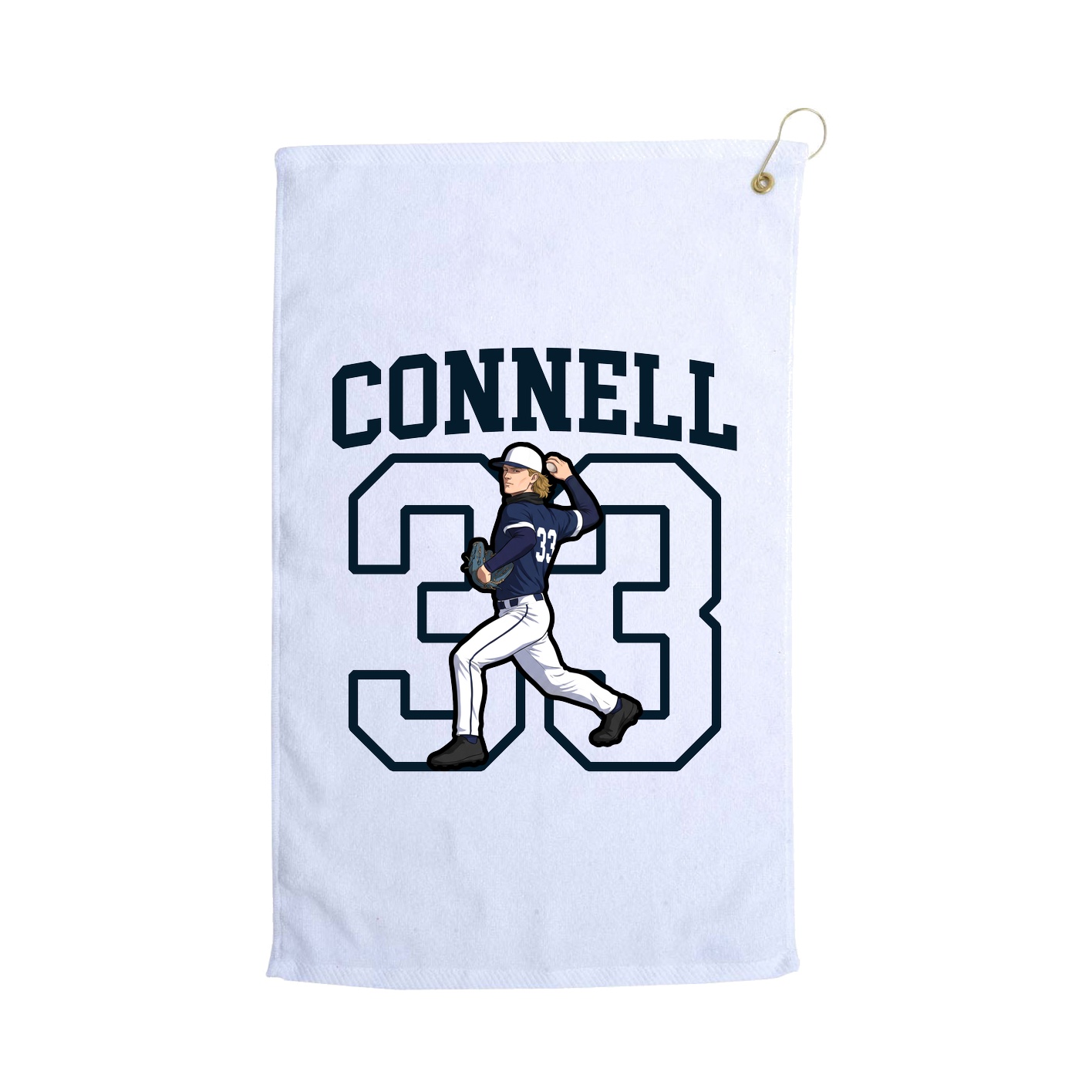 Golf Towel — Shirsey in White