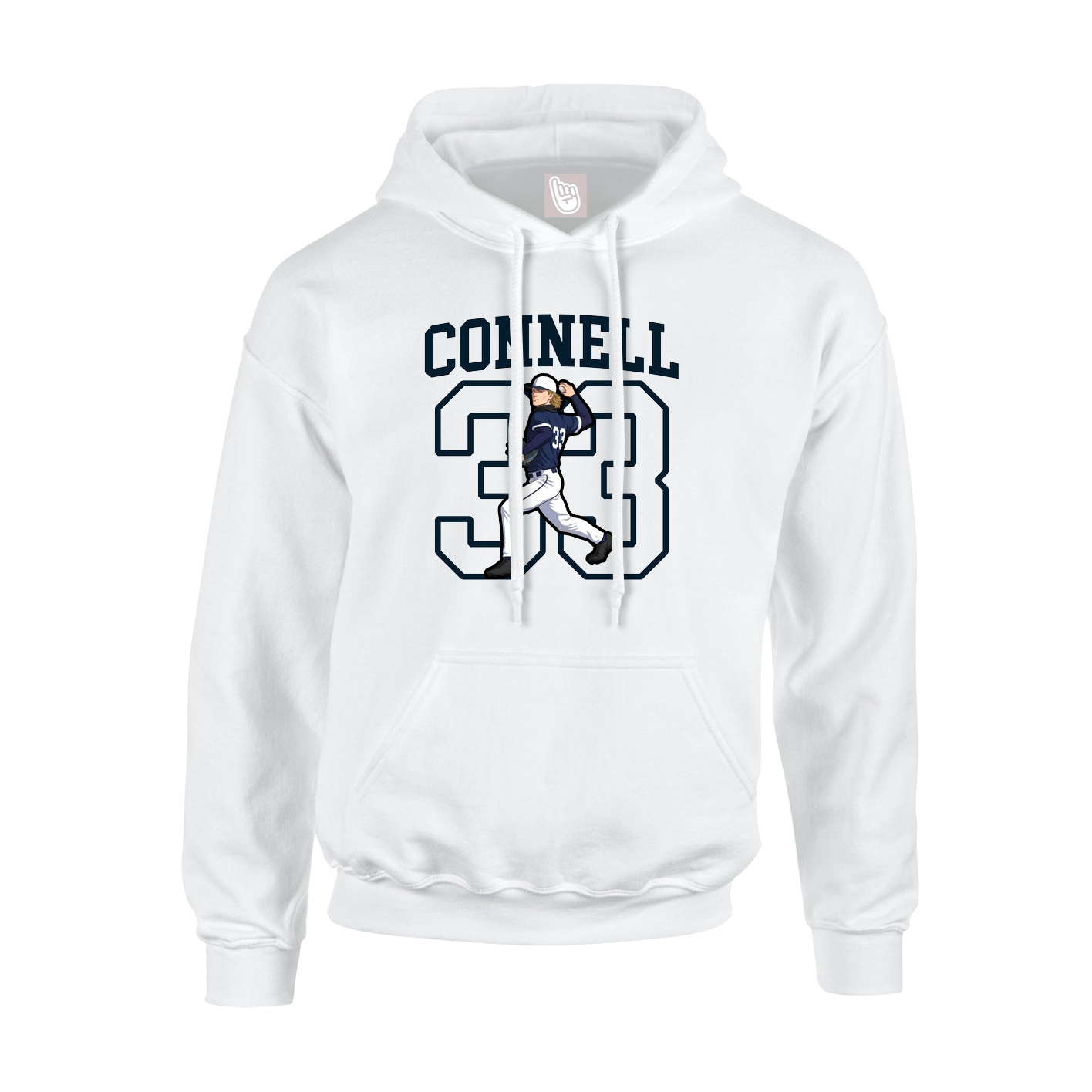 Youth Hoodie — Shirsey in White