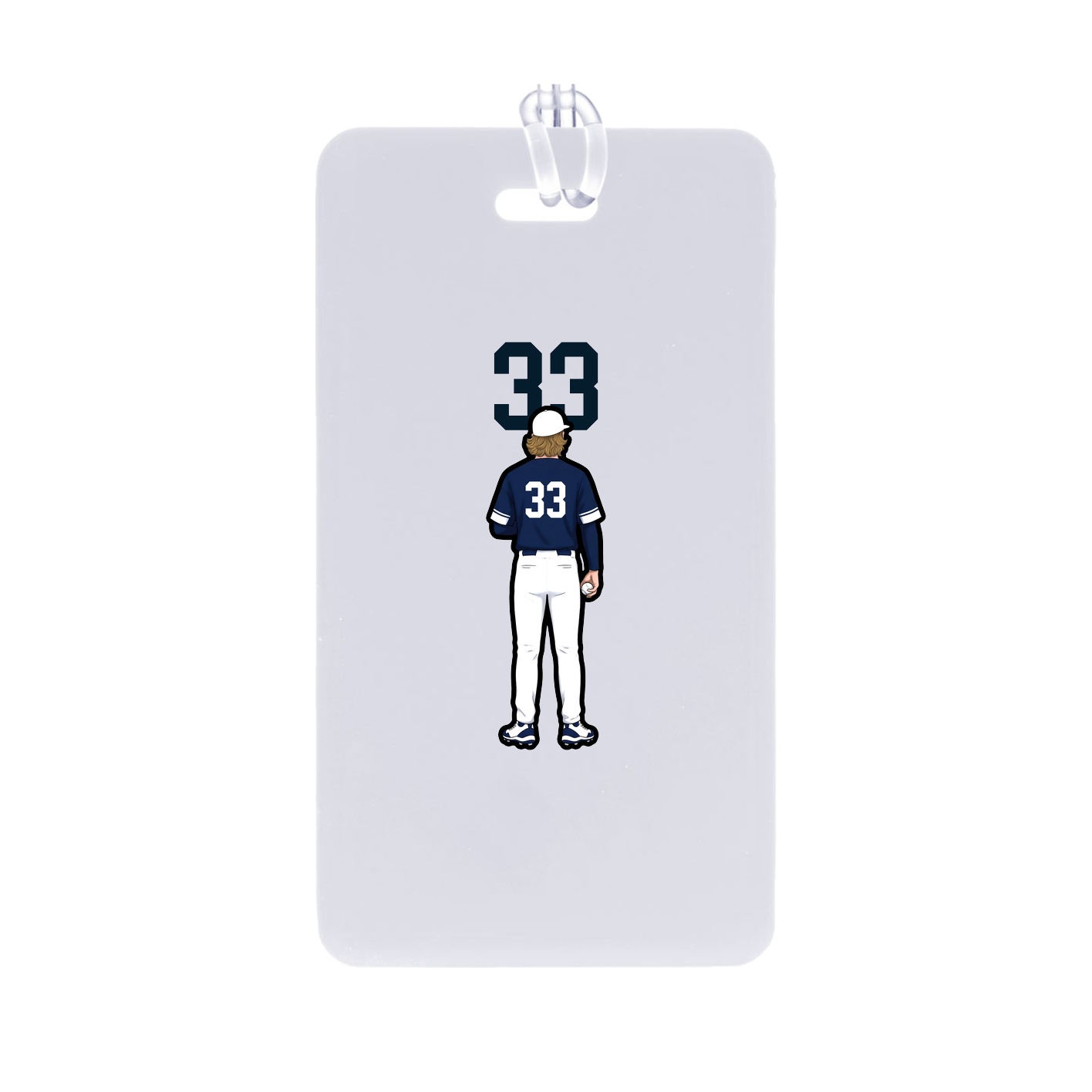 Bag Tag — Number Top in Classic