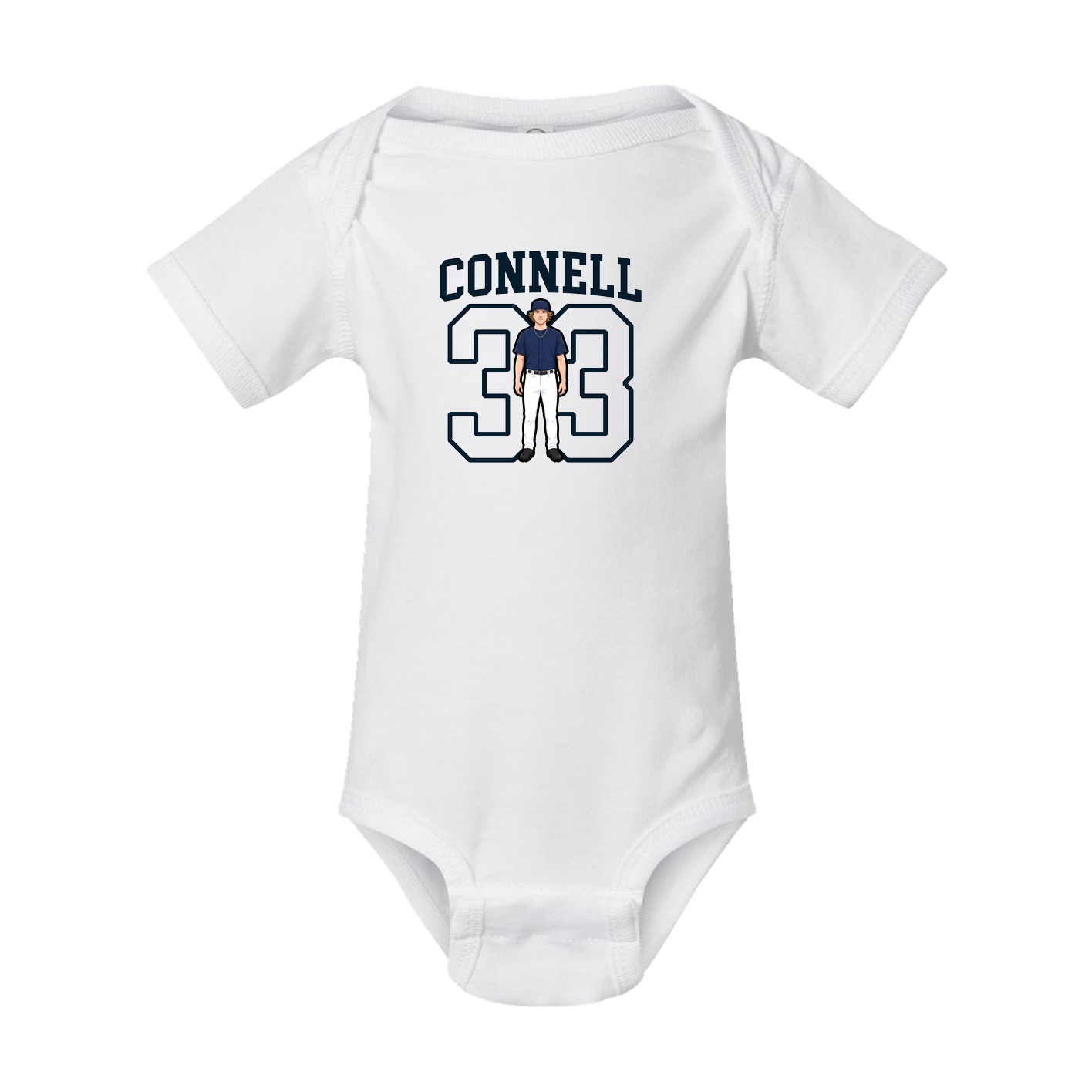 Baby Onesie — Shirsey in White