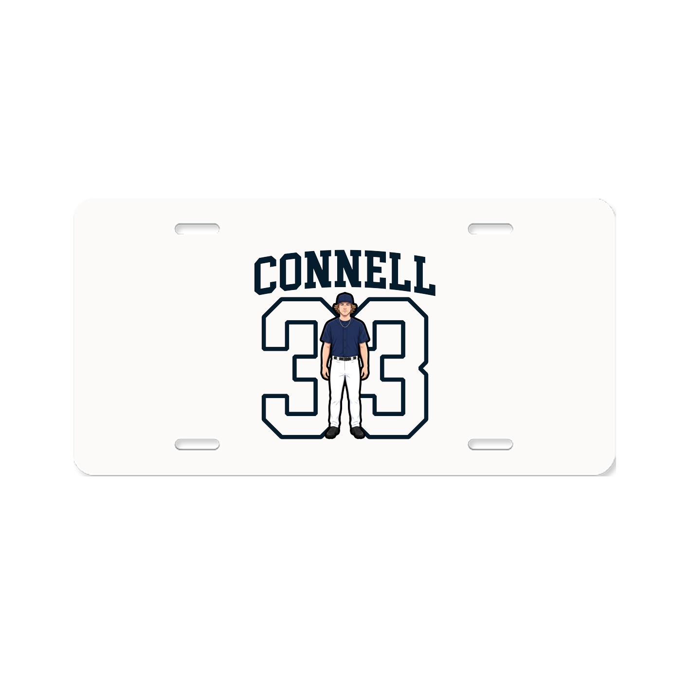 License Plate — Shirsey in Classic