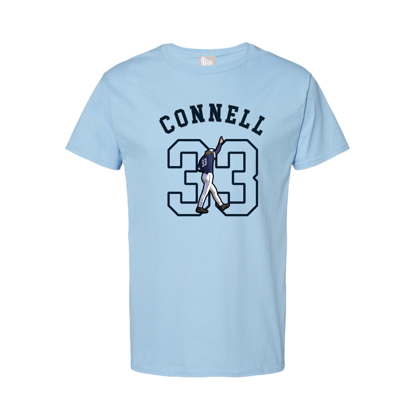 Youth Tee — Shirsey Arch in Light Blue
