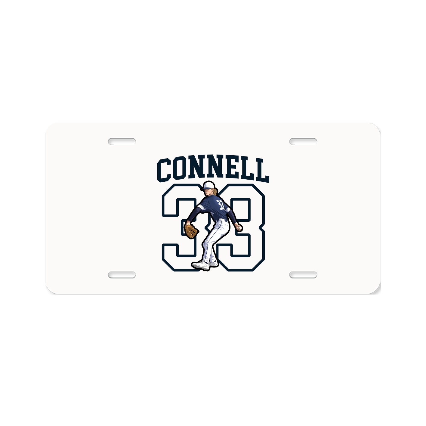 Aluminum License Plate