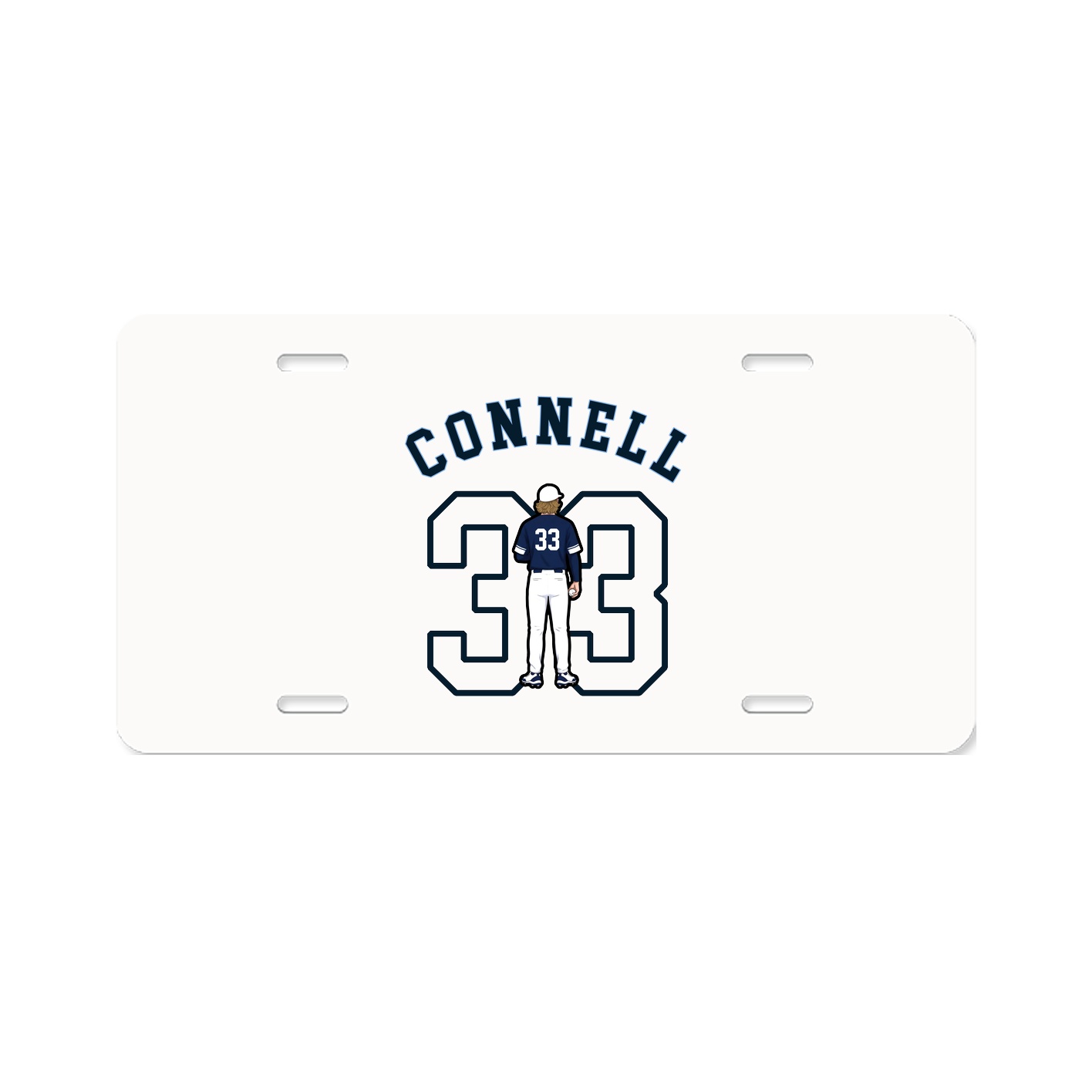 License Plate — Shirsey Arch in Classic