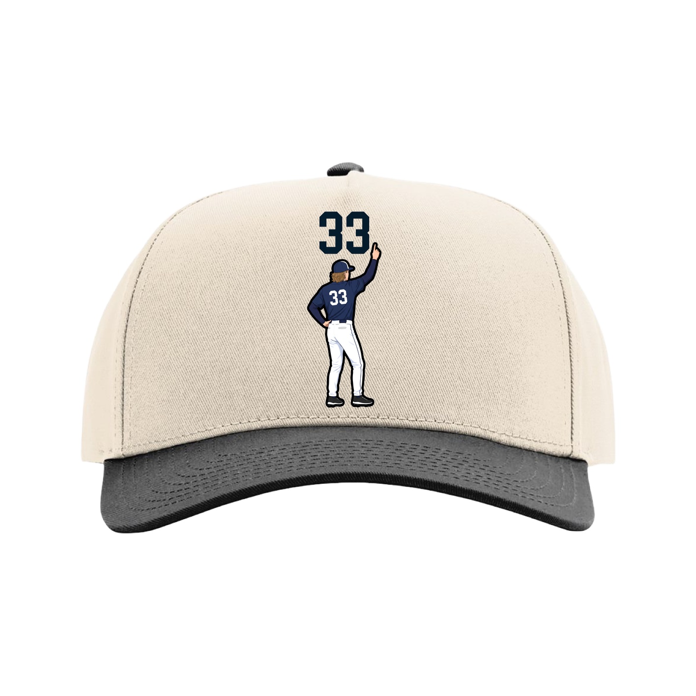 Full Fabric Five-Panel Champ Cap
