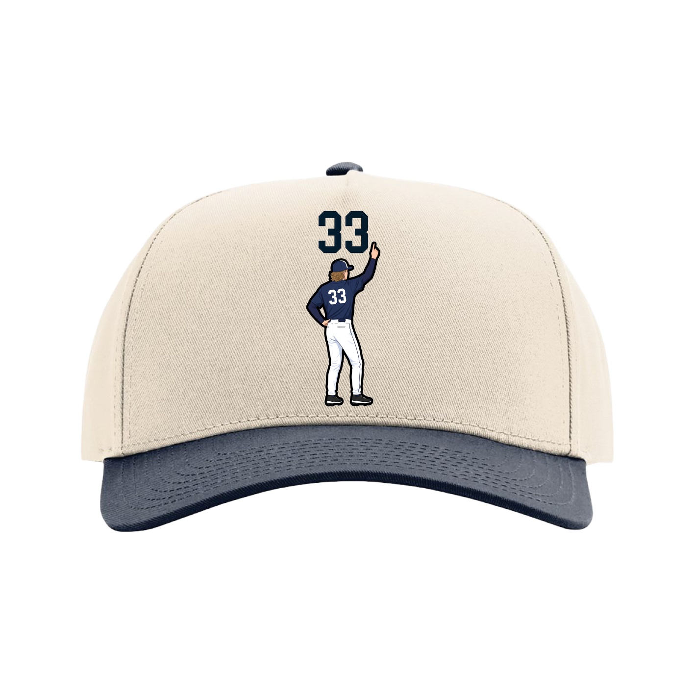 Full Fabric Five-Panel Champ Cap
