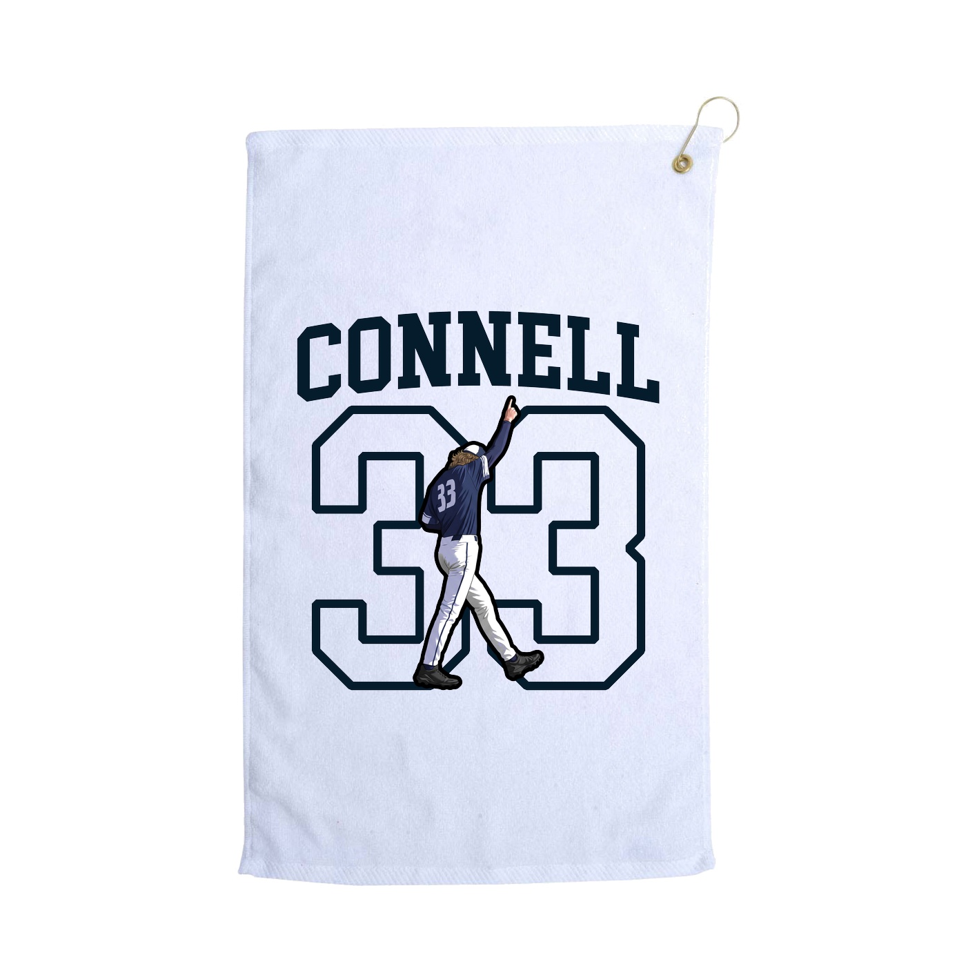 Golf Towel — Shirsey in White