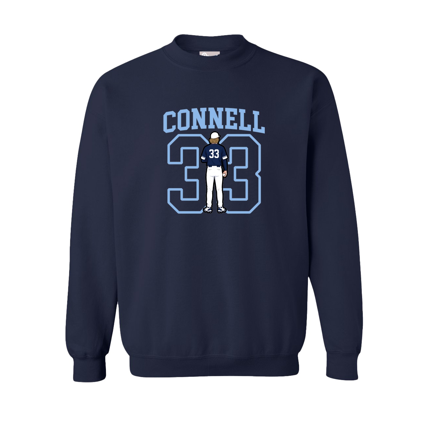 Fleece Crew — Shirsey in Navy