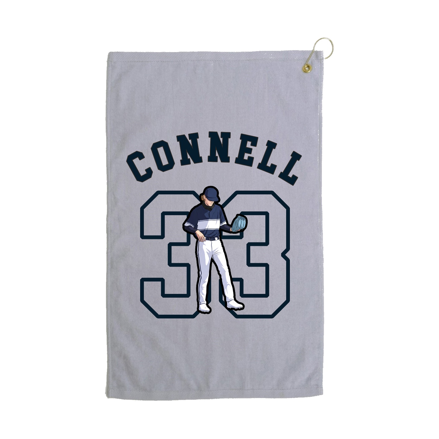 Golf Towel — Shirsey Arch in Grey