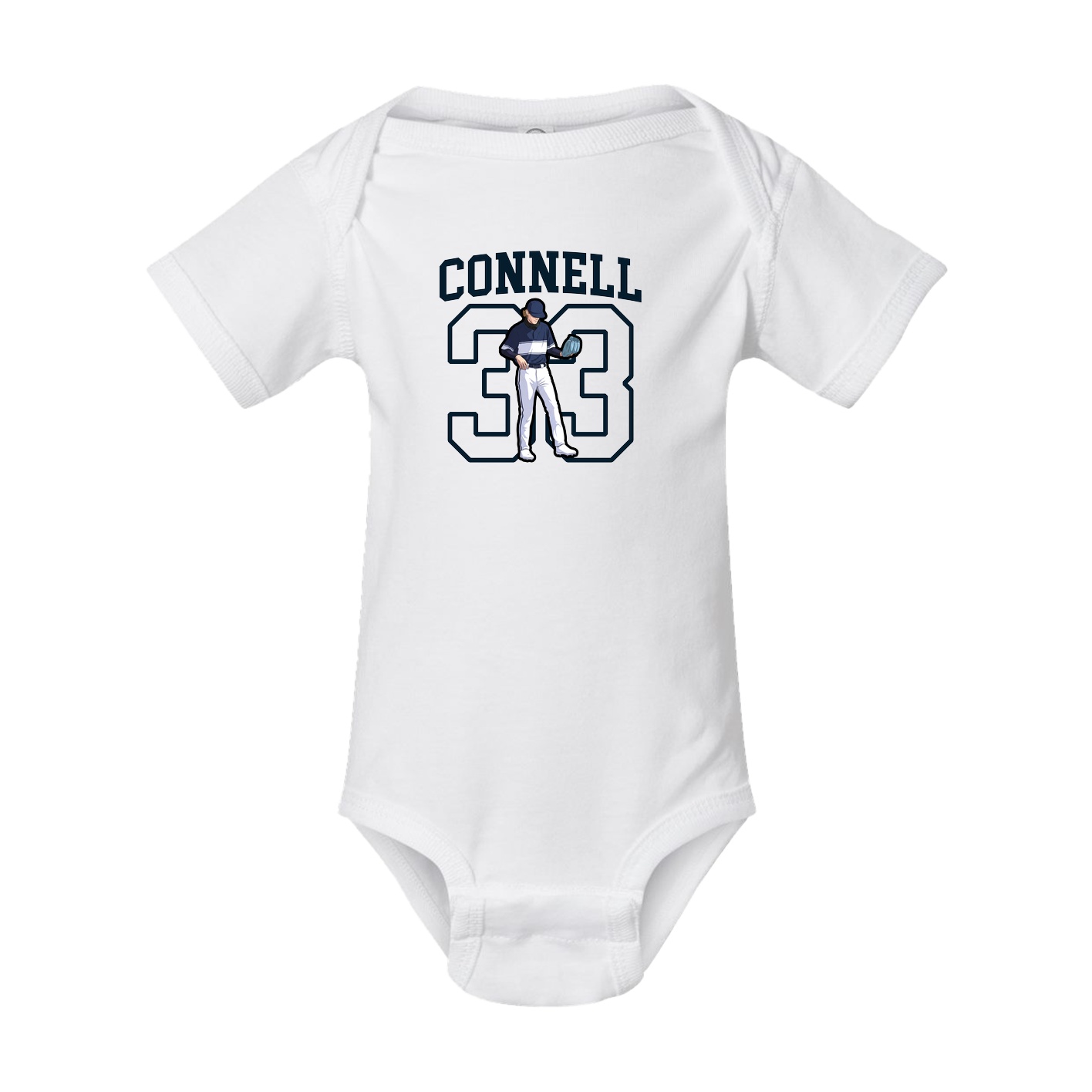 Baby Onesie — Shirsey in White