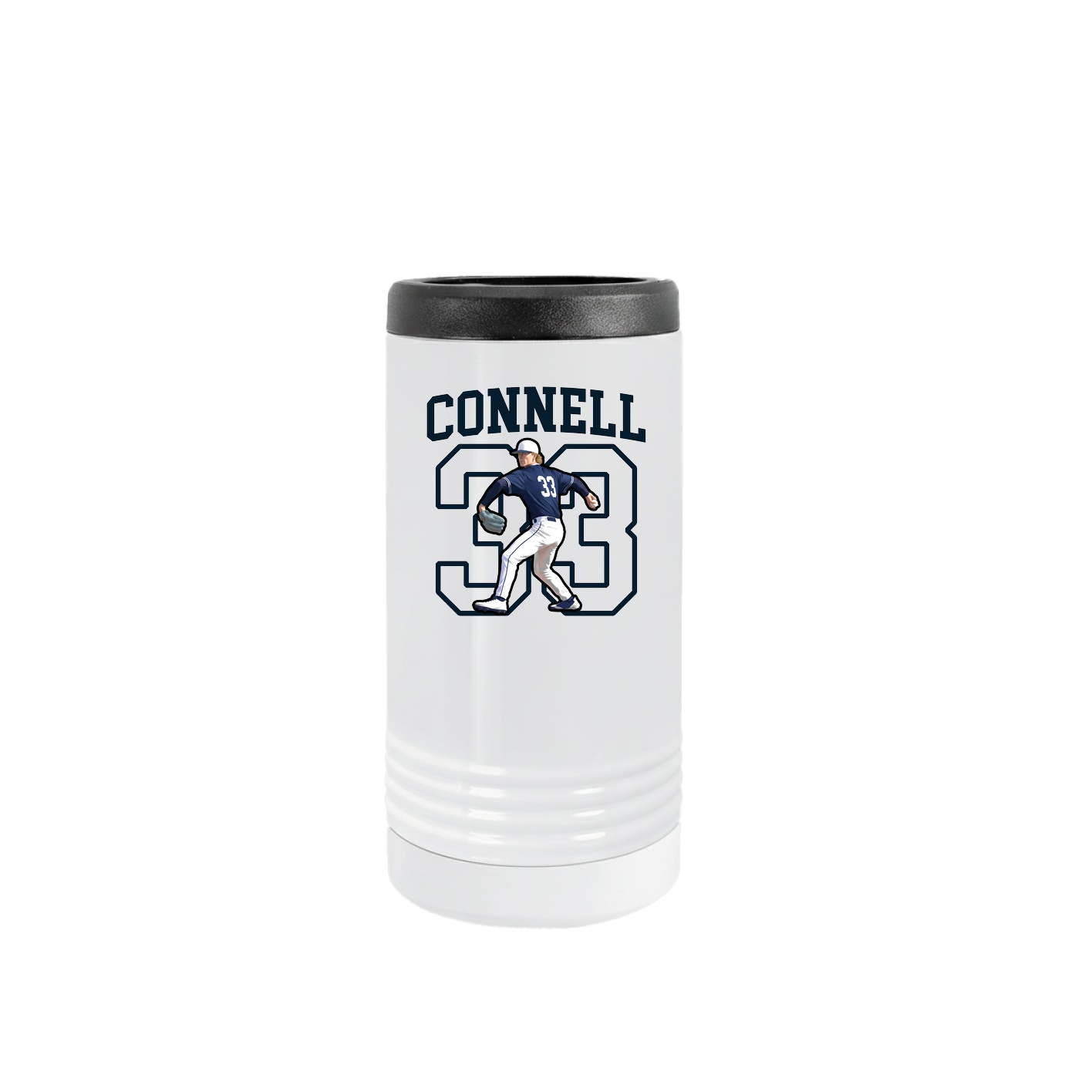 Slim Beverage Holder — Shirsey in White