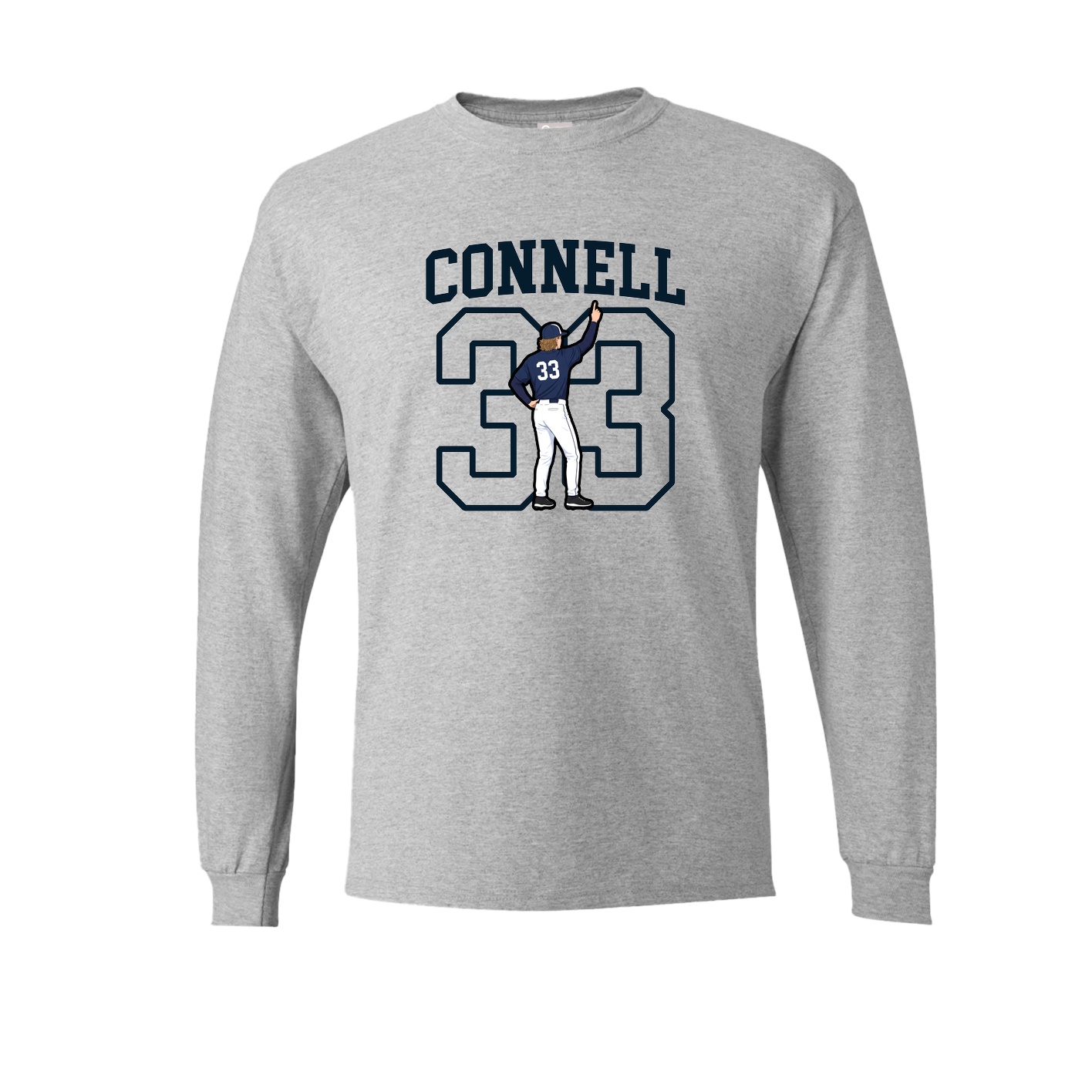 Long Sleeve Tee — Shirsey in Grey