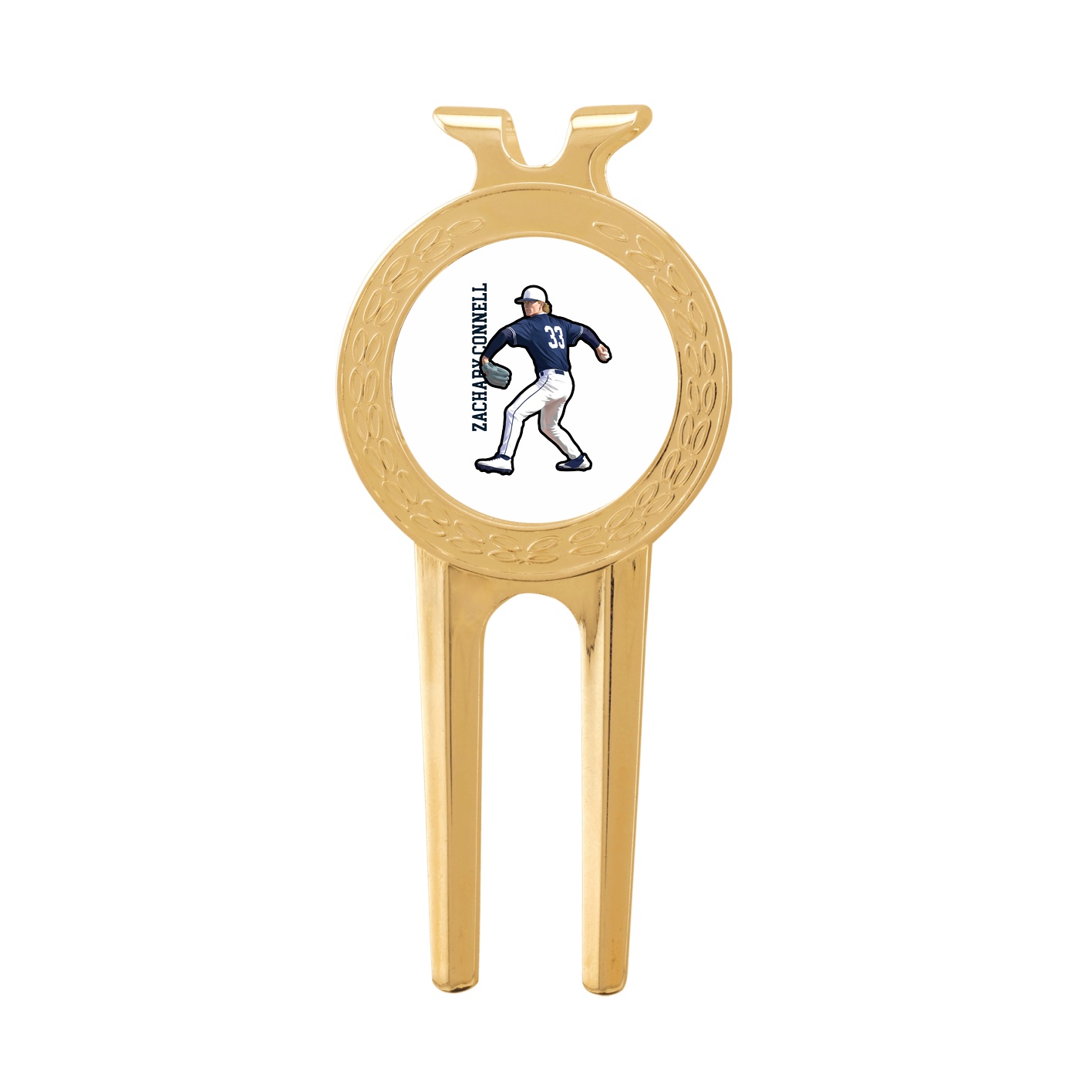 Divot Tool with Ball Marker — Name Vertical in Classic