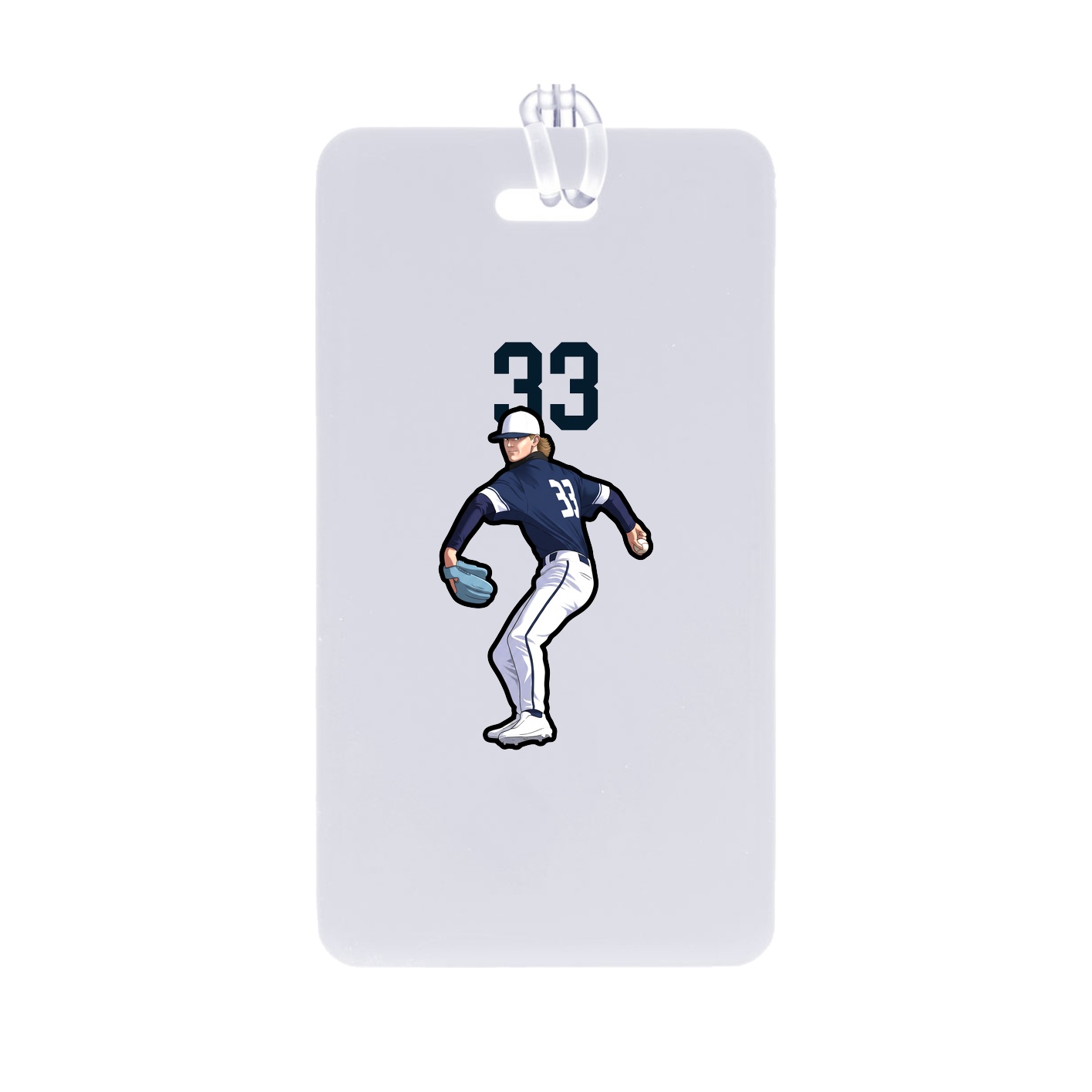 Bag Tag — Number Top in Classic
