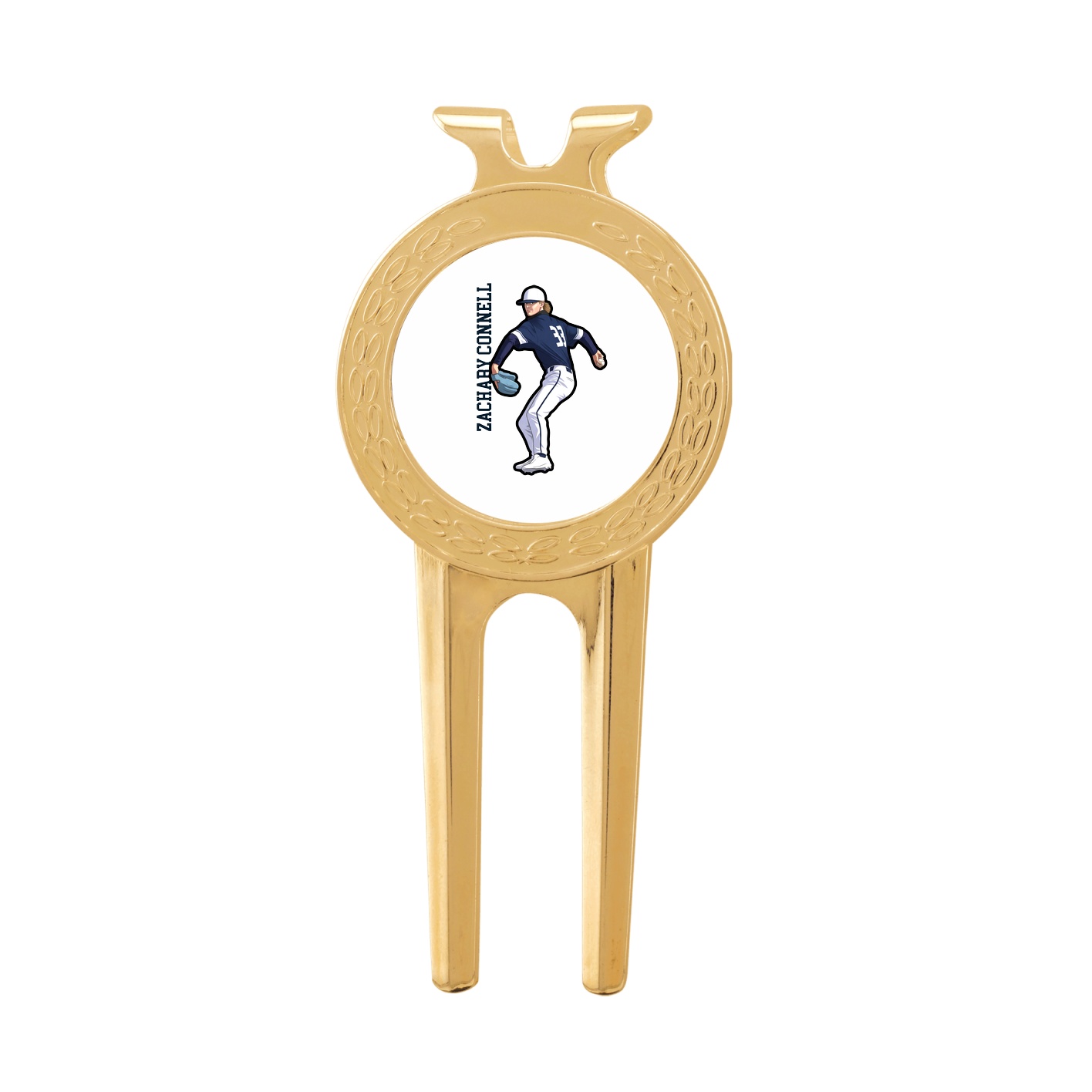 Divot Tool with Ball Marker — Name Vertical in Classic