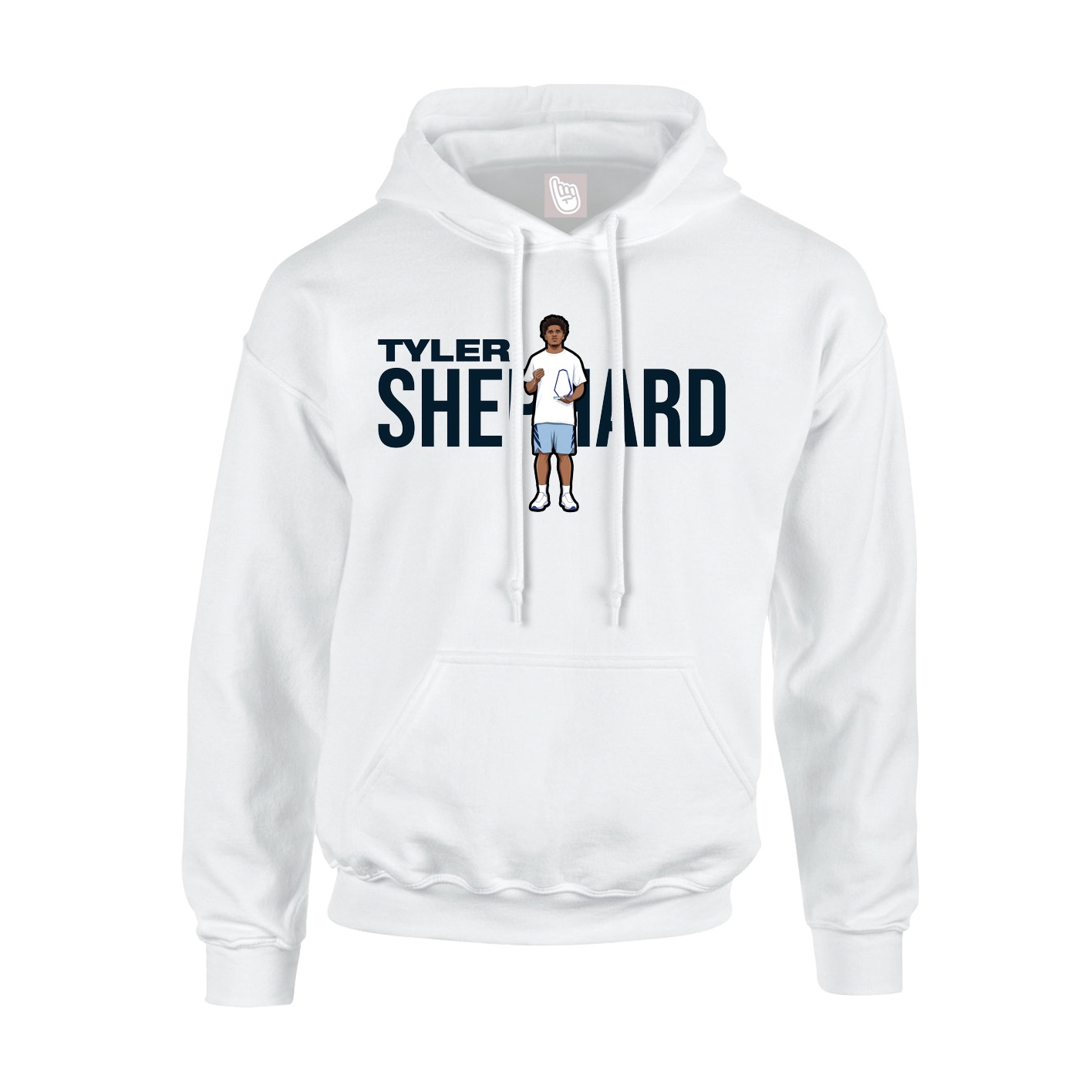 Hoodie — Player Name in White