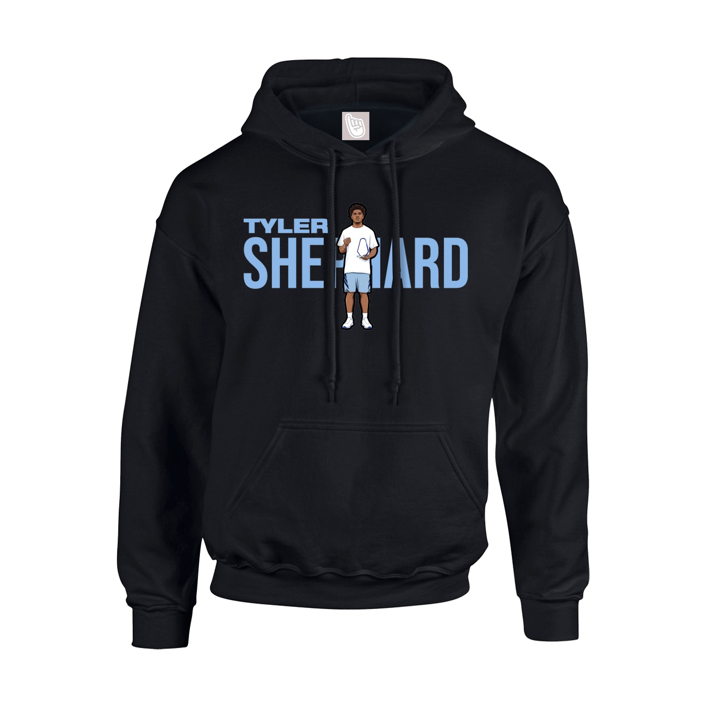 Youth Hoodie — Player Name in Black