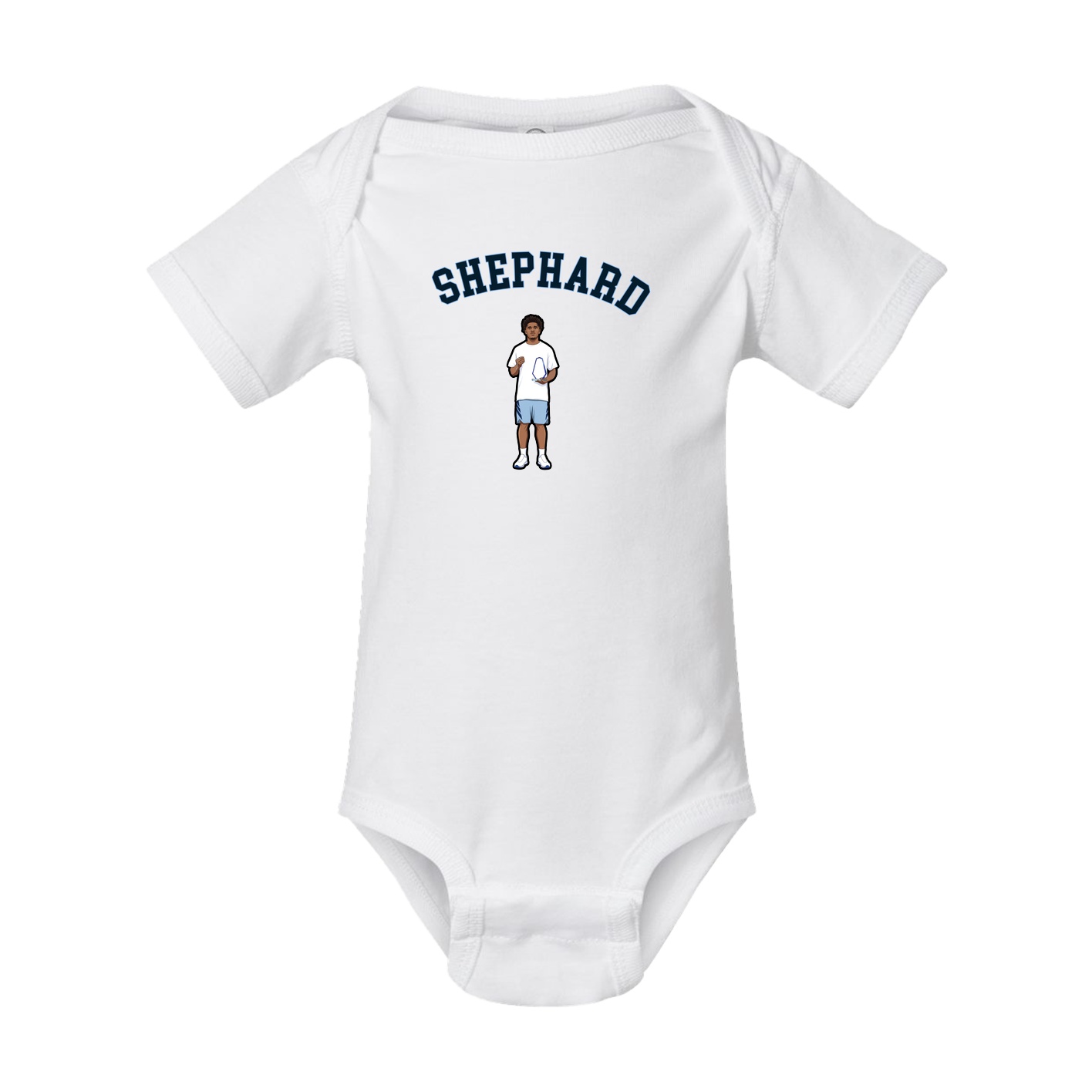 Baby Onesie — Shirsey Arch in White