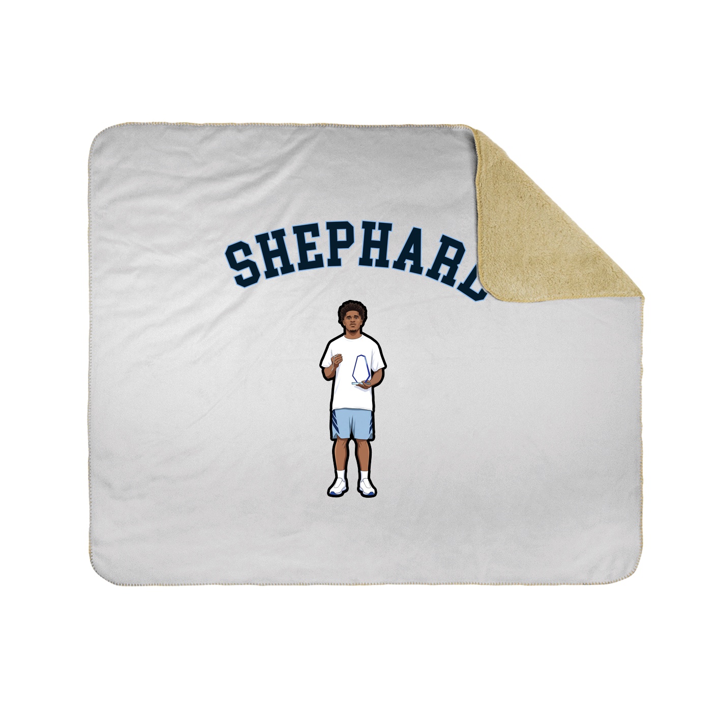 Throw Blanket — Shirsey Arch in White